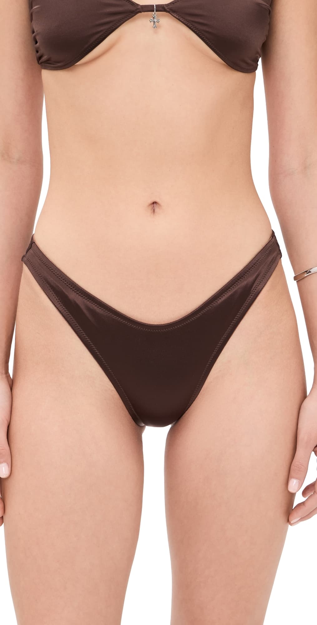 Lioness Lila Bikini Bottoms Chocolate