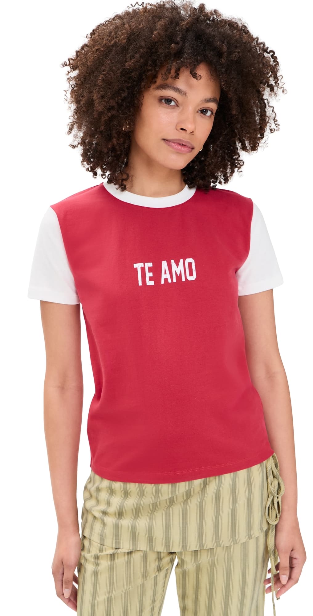 Lioness Te Amo Tee Crimson
