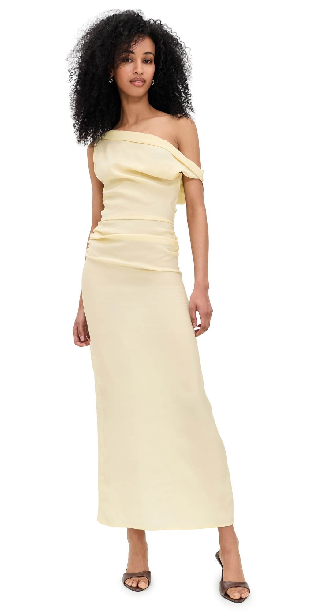 Lioness Sweetheart Maxi Dress Lemon