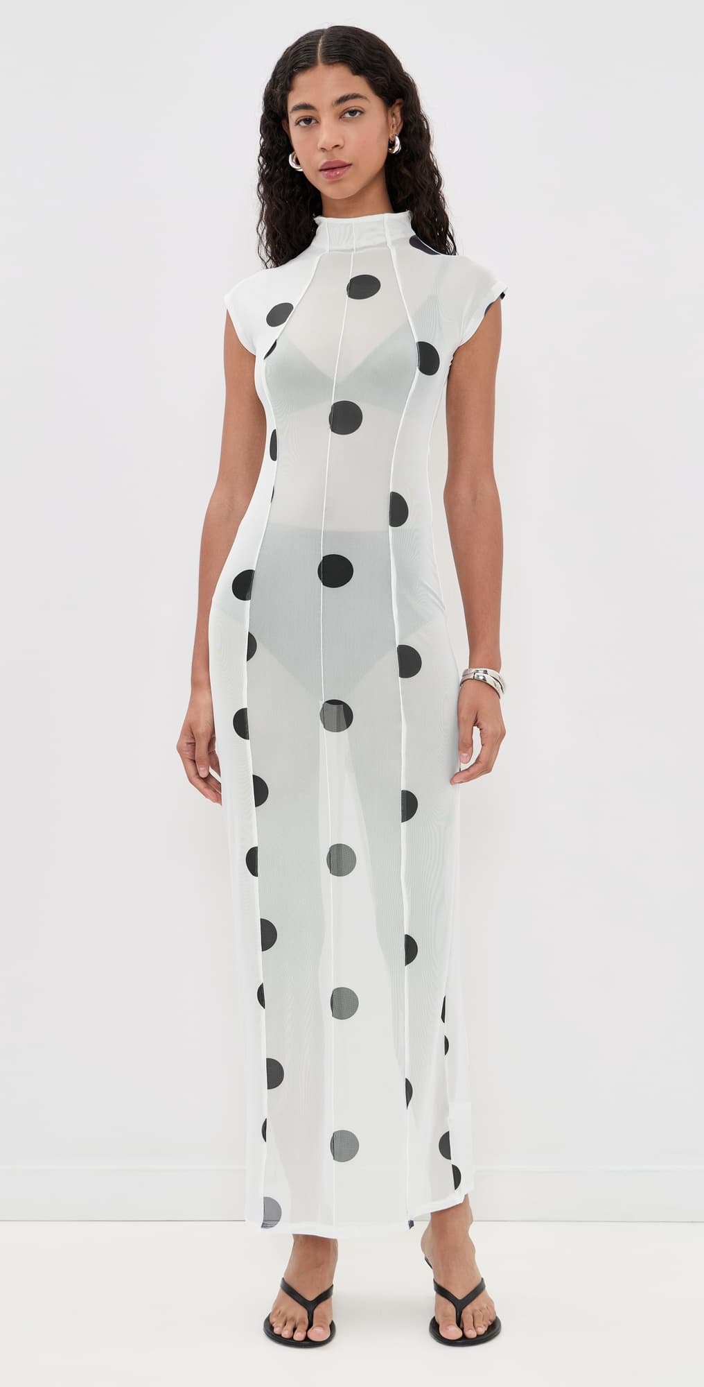 Lioness Redefined Maxi Dress Moonlight Polka