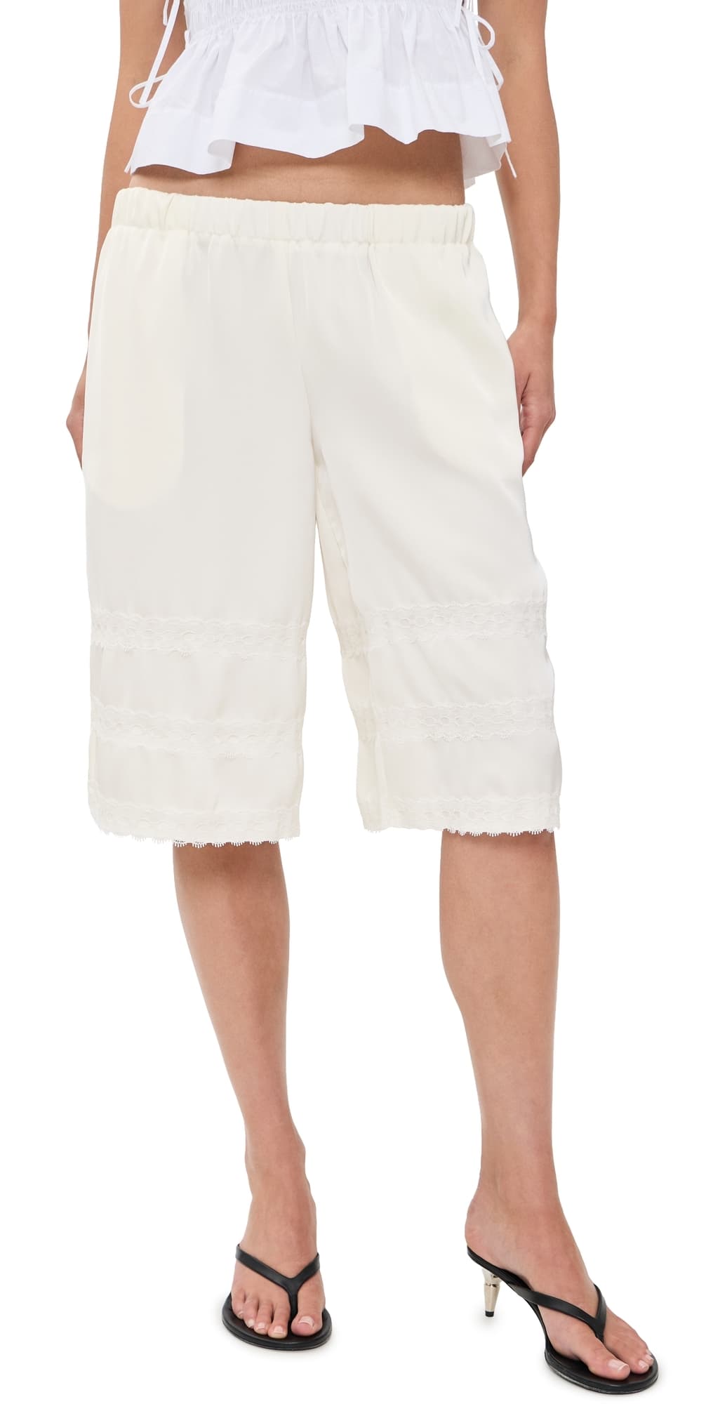 Lioness Paloma Jorts Porcelain