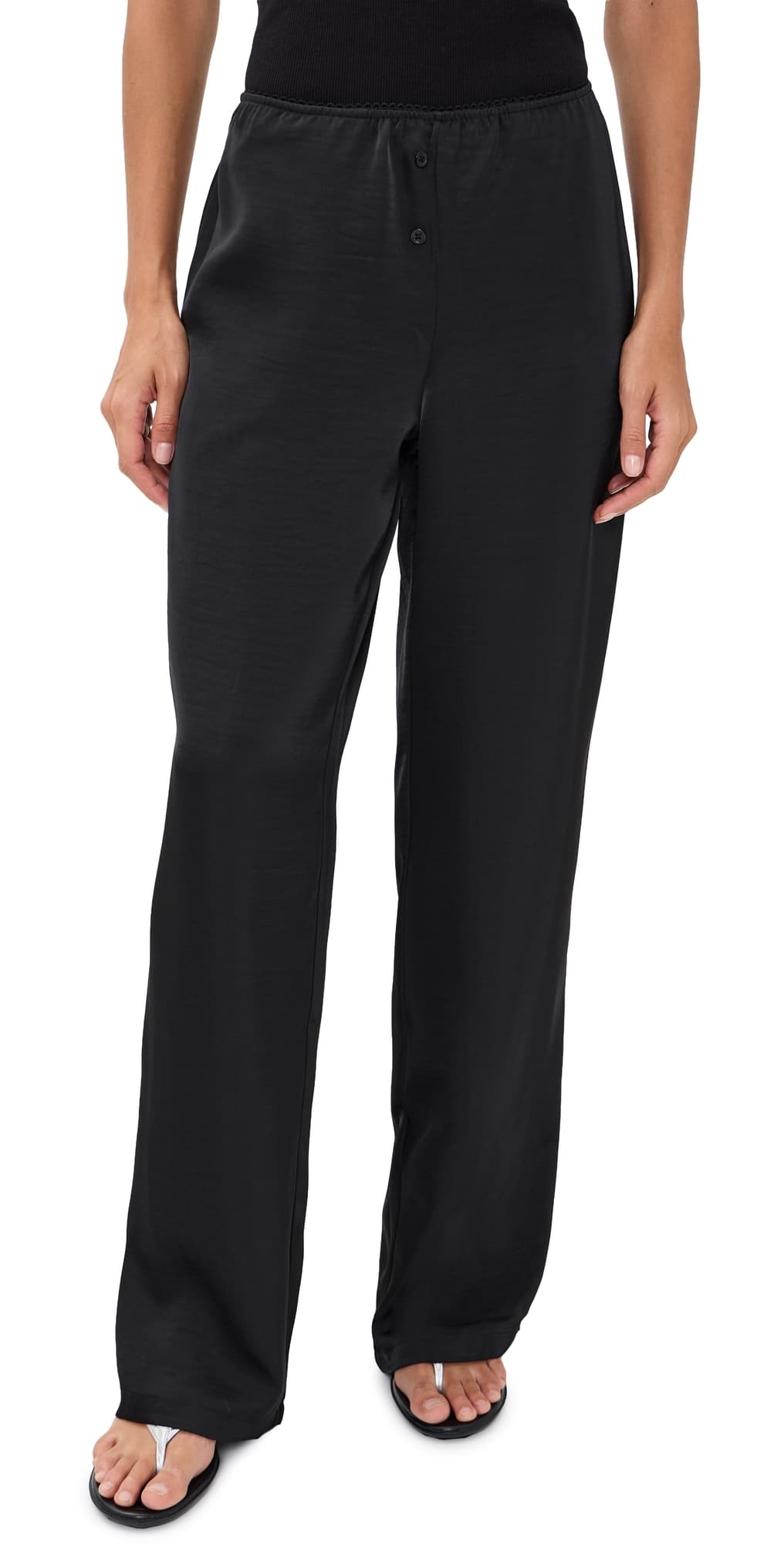Lioness In Bloom Pants Noir