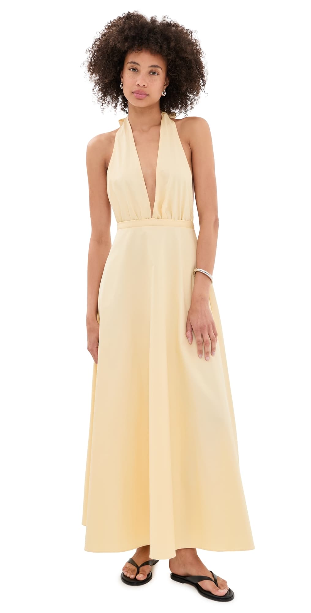Lioness District Maxi Dress Lemon