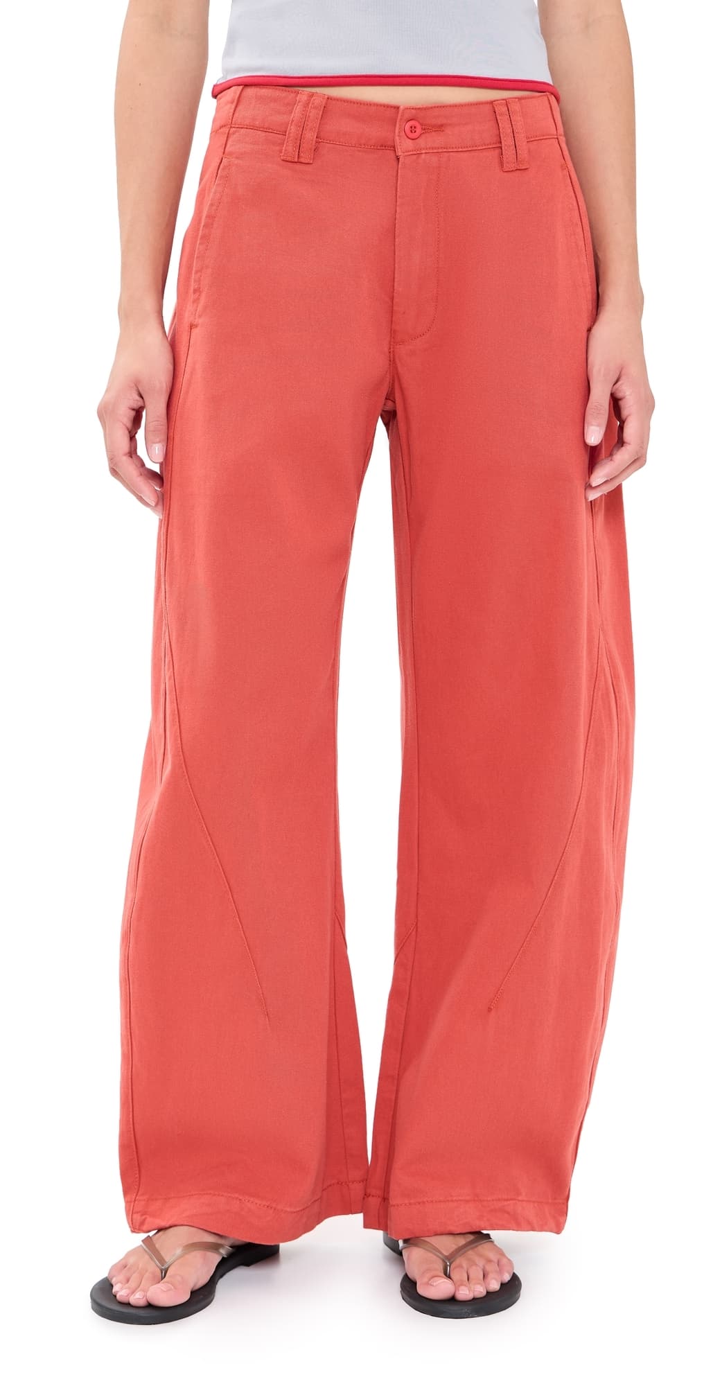 Lioness Sideline Jeans Crimson