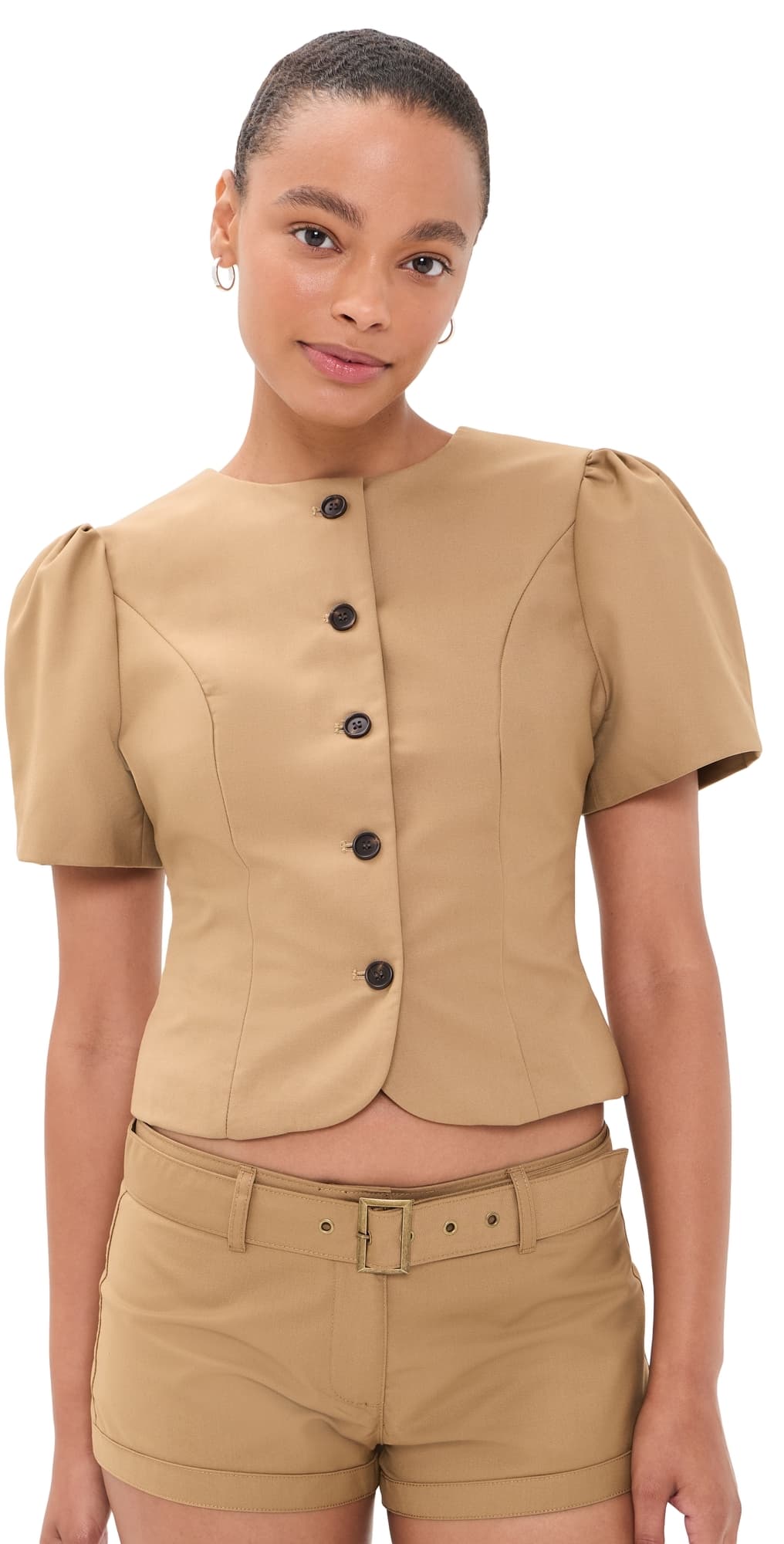 Lioness Femme Blouse Camel