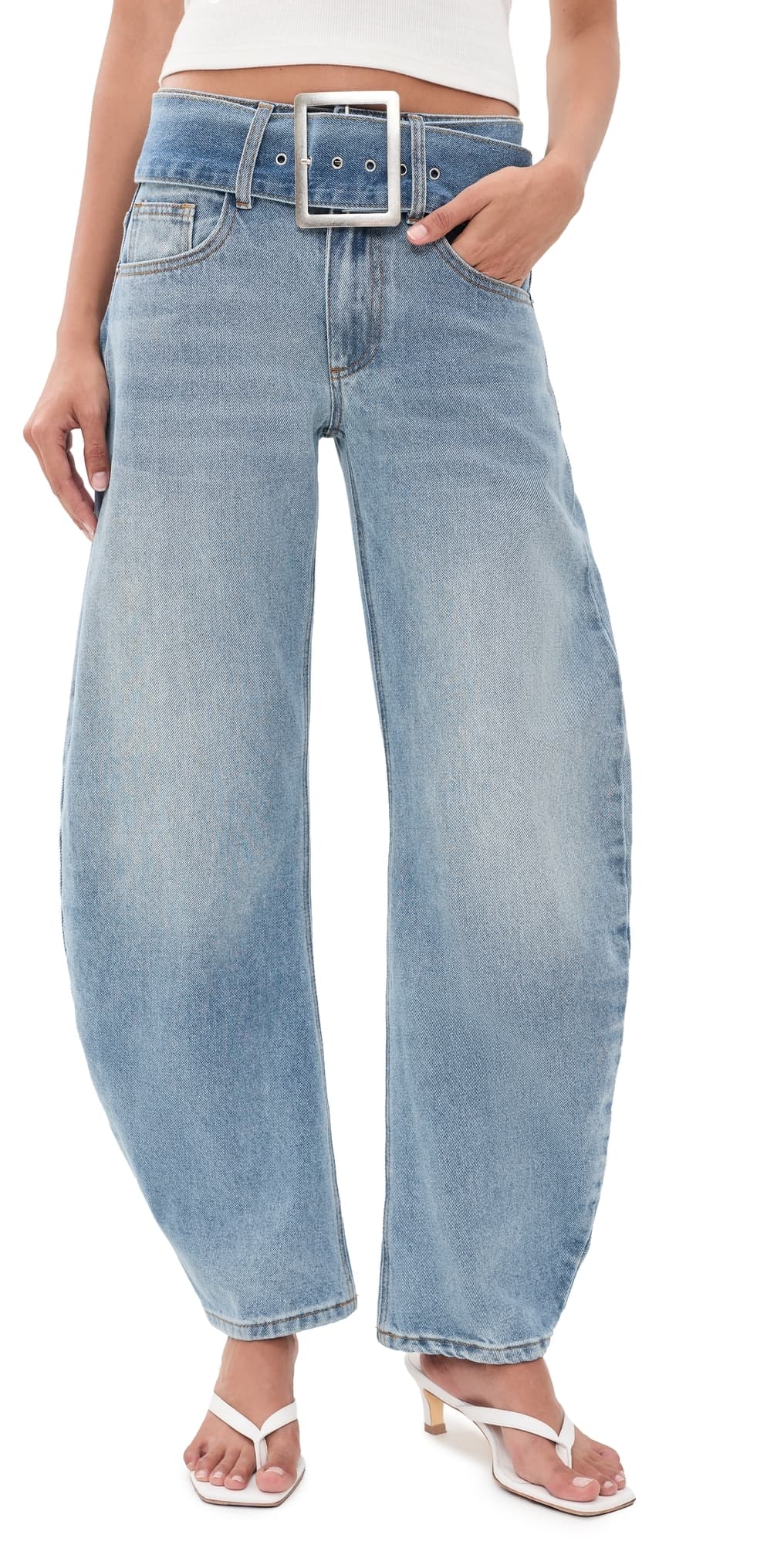 Lioness Dynasty Jeans Washed Blue