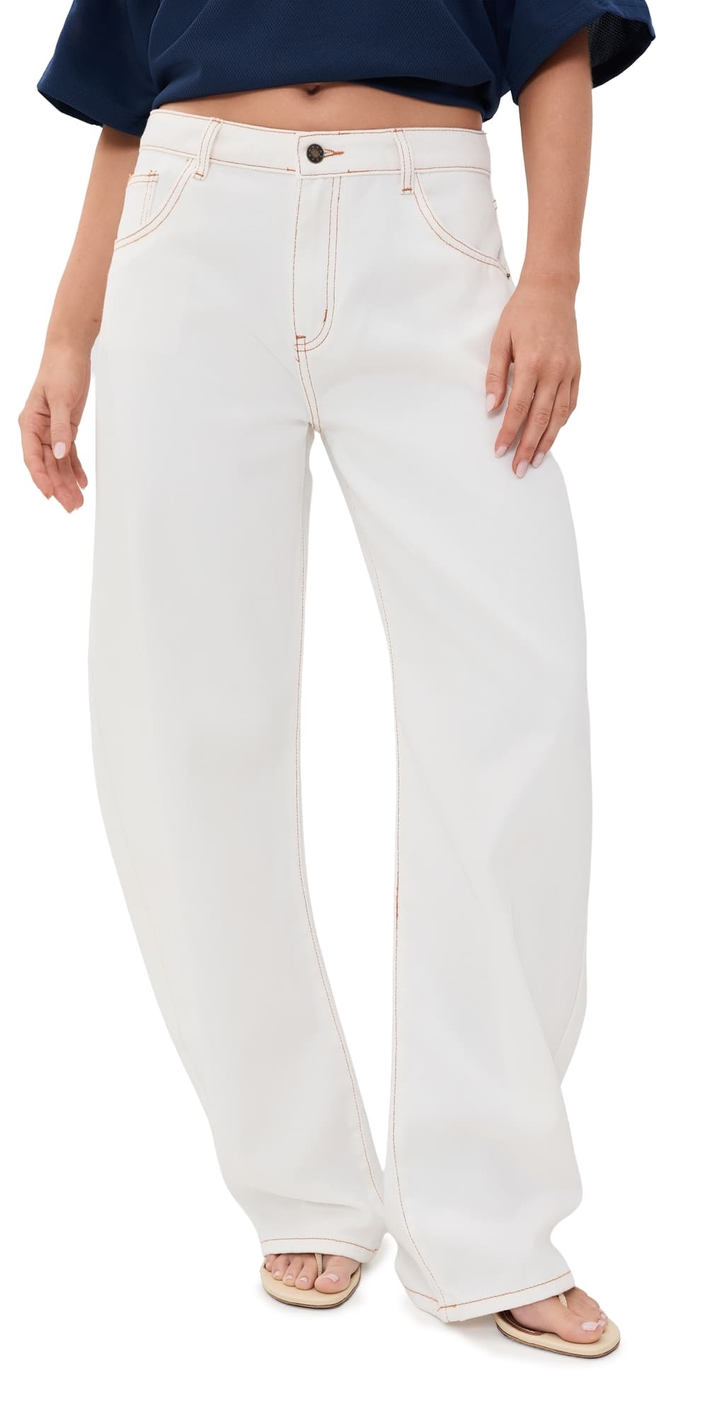Lioness Horseshoe Jeans Porcelain