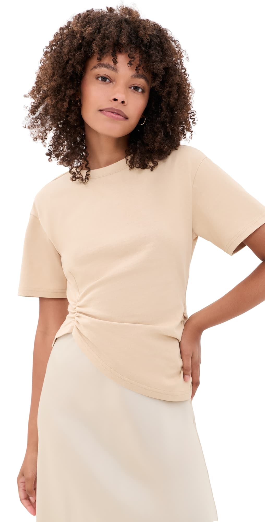 Lioness In Transit Tee Almond