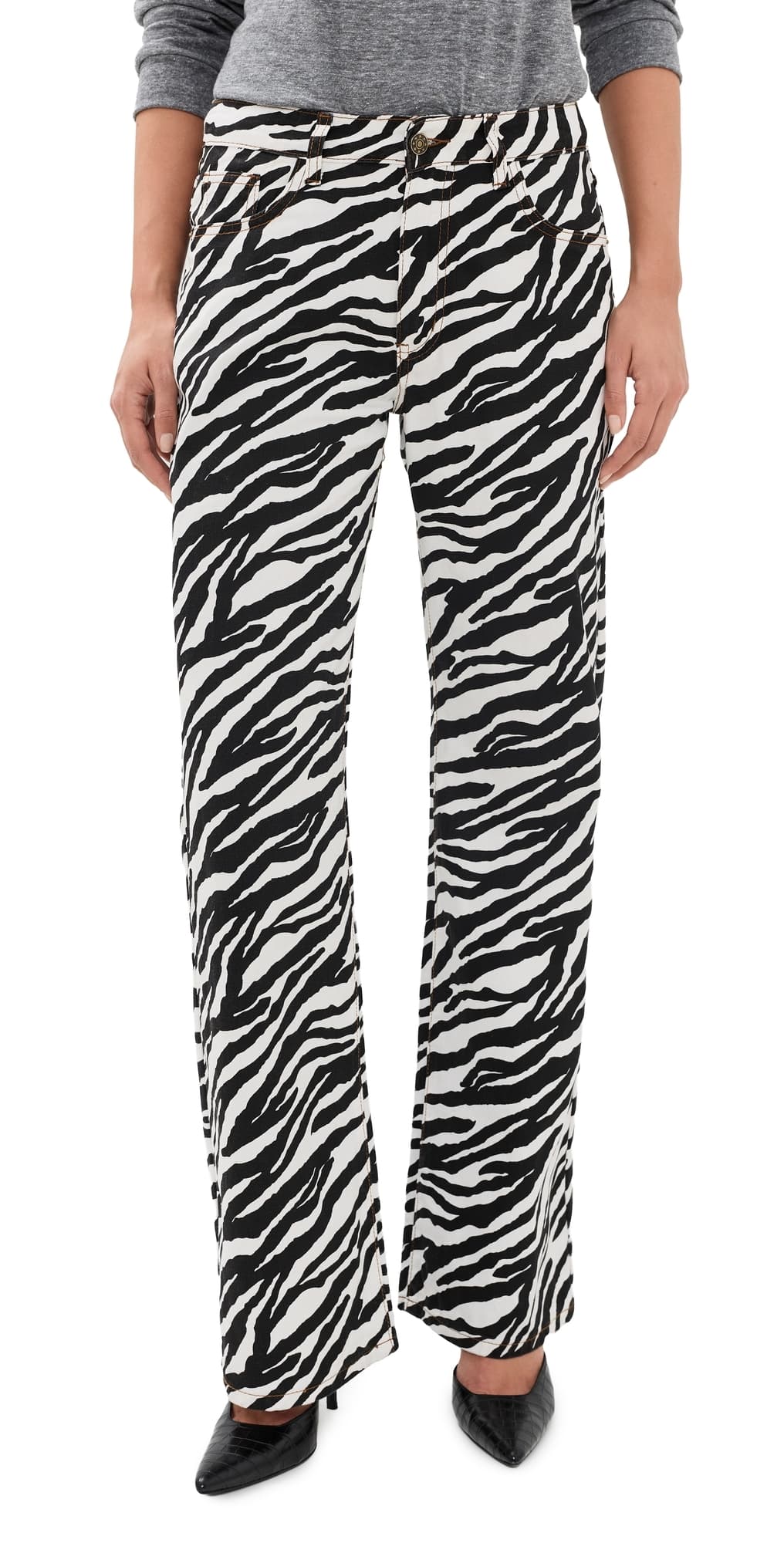 Lioness Peak Jeans Zebra