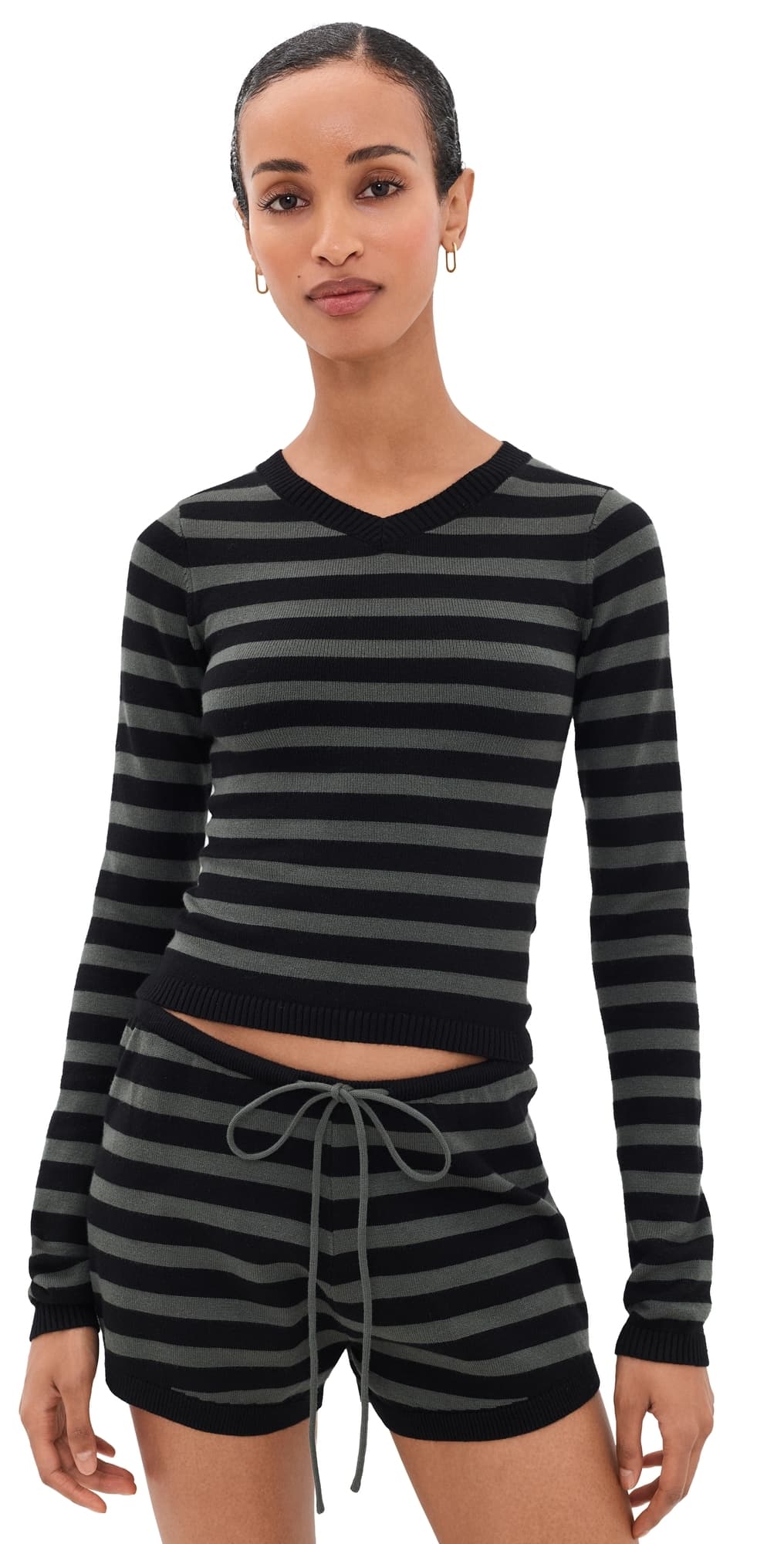 Lioness Barbie Stripe Top Forest Stripe