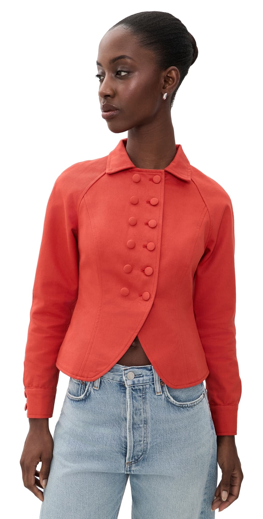 Lioness Form Jacket Crimson