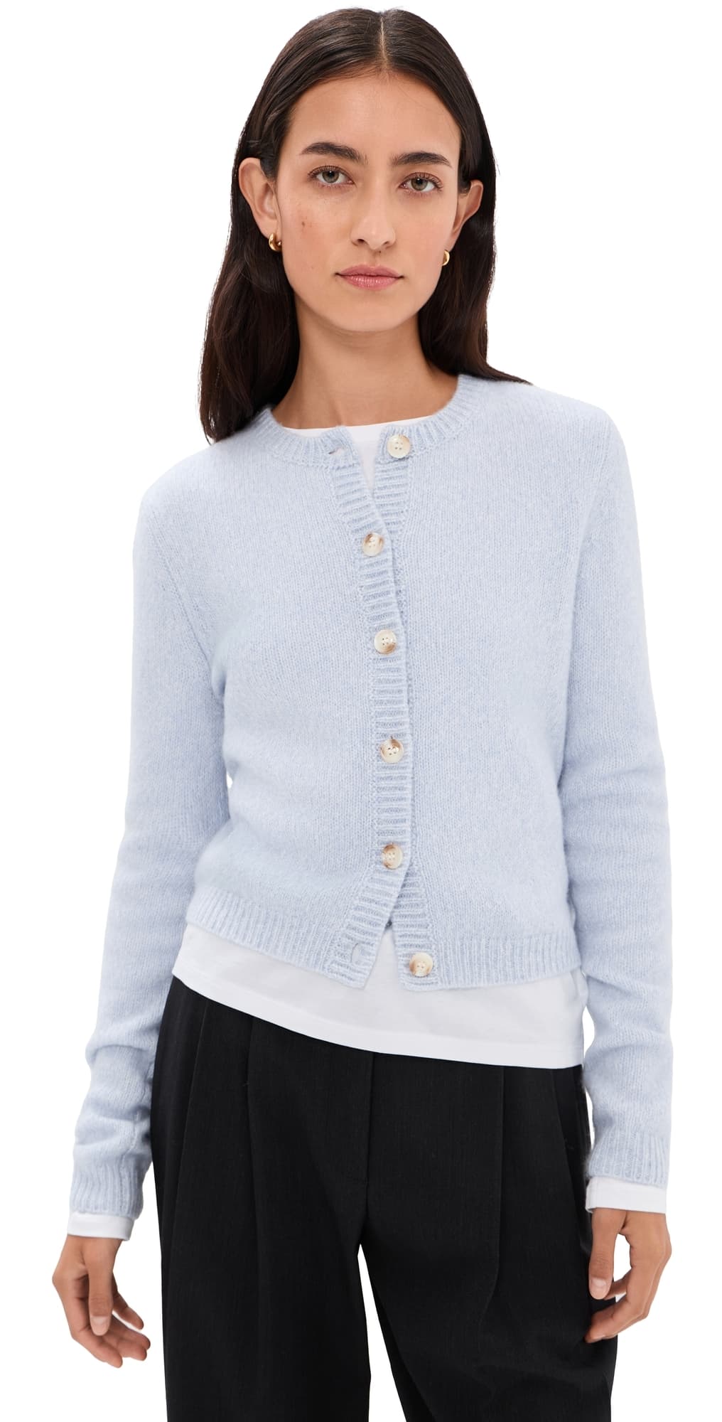 LISA YANG Felicia Cardigan Sea Breeze