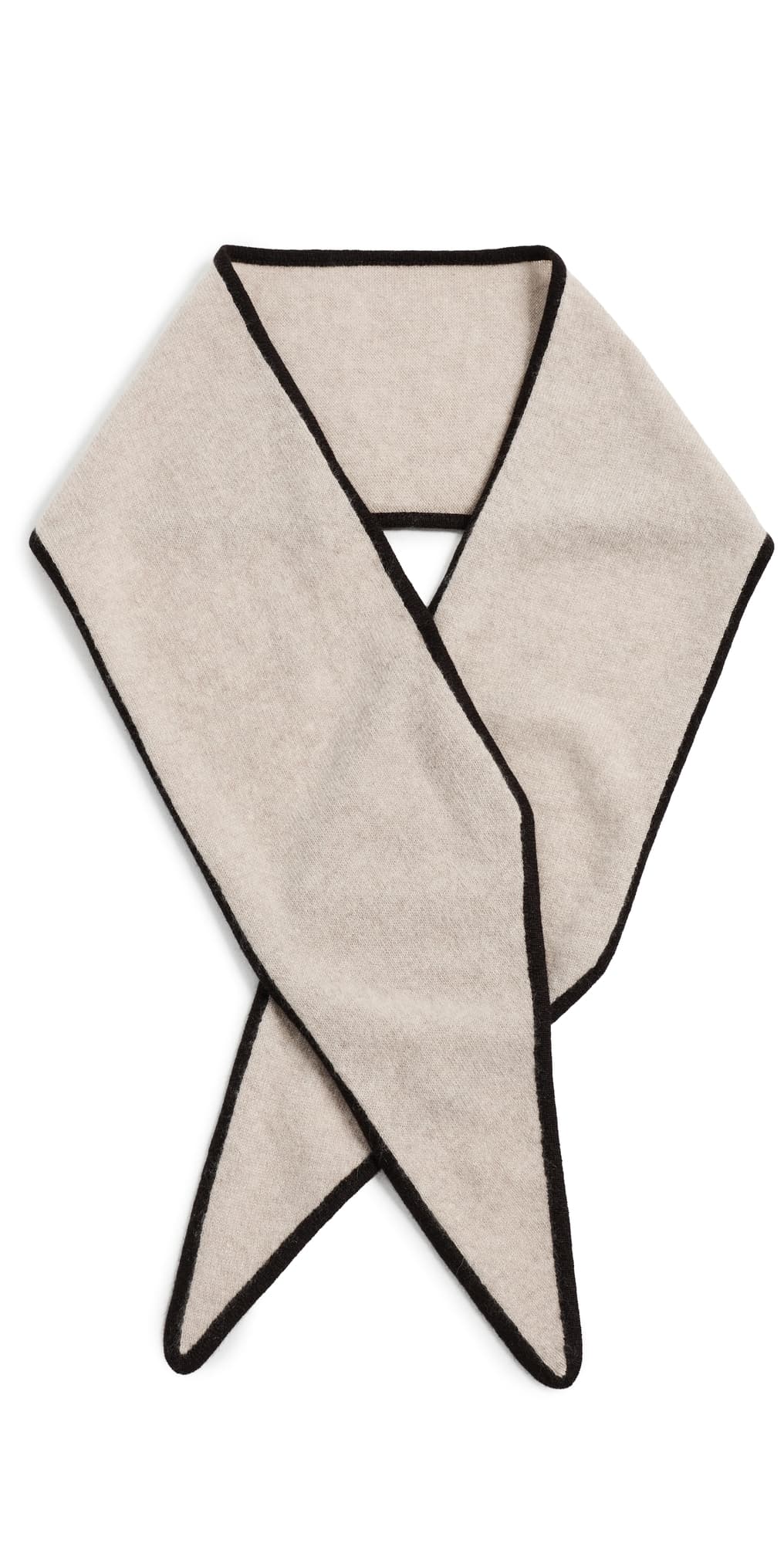 LISA YANG Chelsea Cashmere Scarf Sand/Dark Oat · One Size