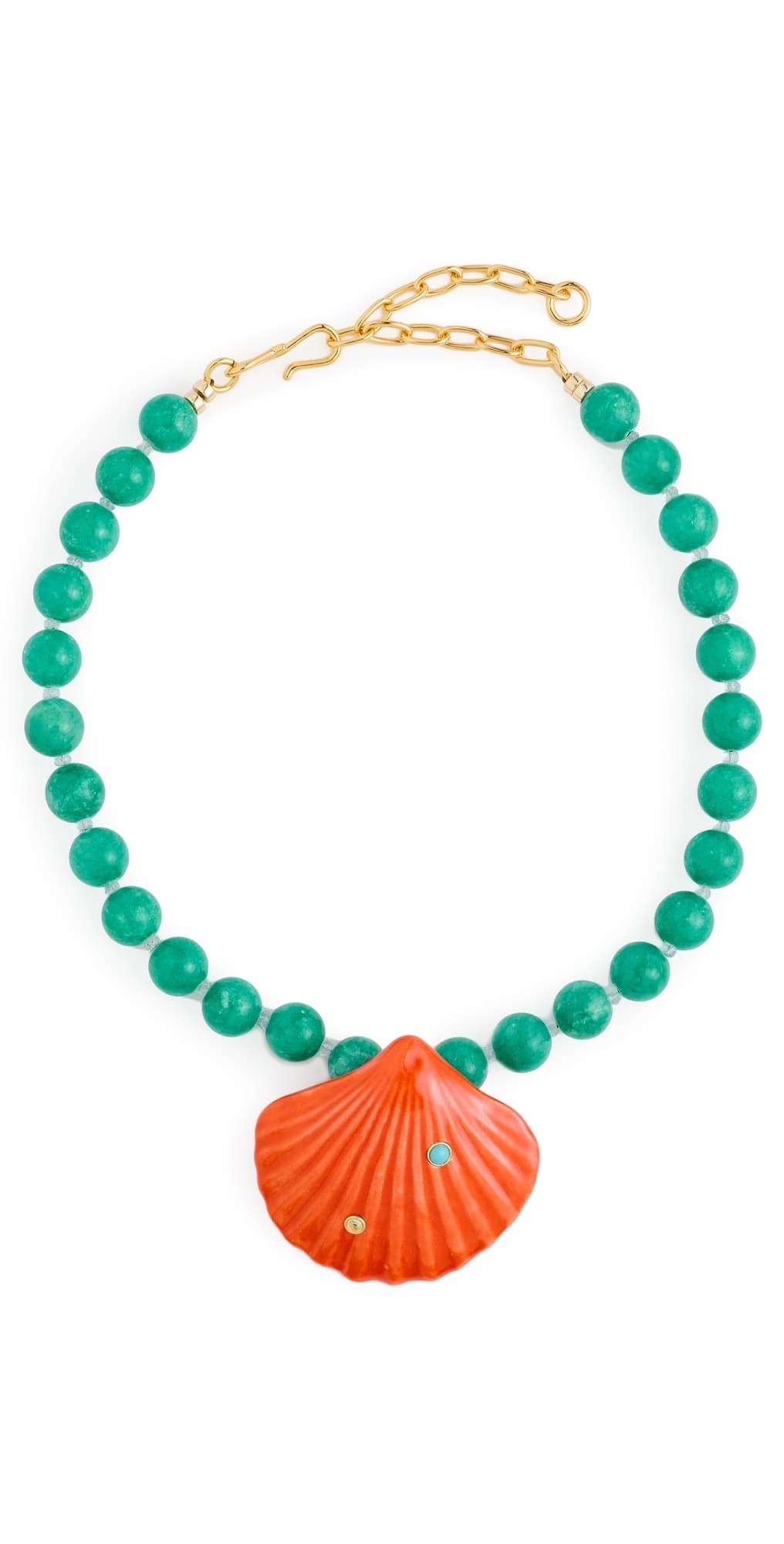 Lizzie Fortunato Corfu Shell Necklace Multi