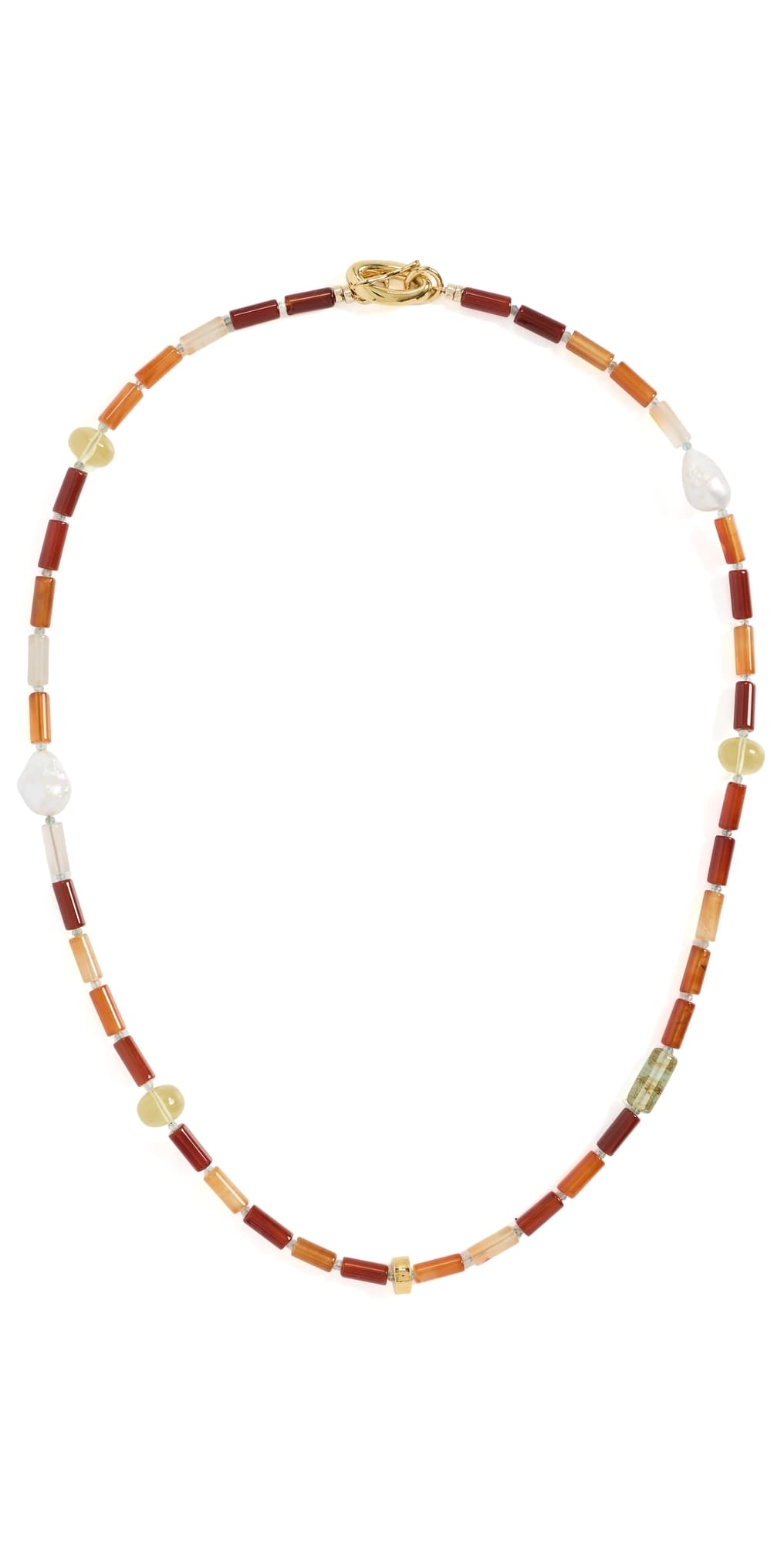 Lizzie Fortunato Circo Necklace In Stone Fruit Multi