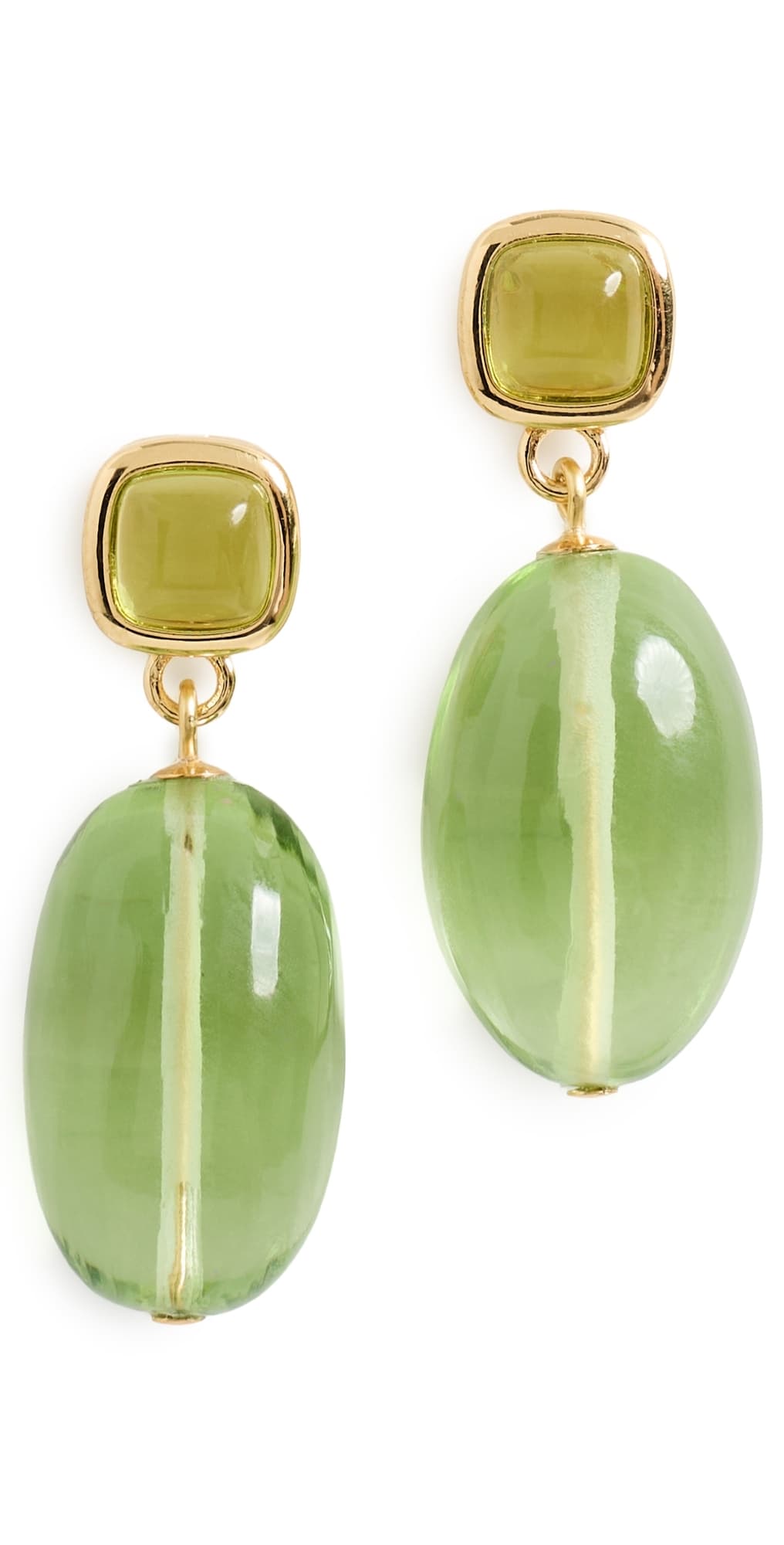 Lizzie Fortunato Grove Earrings Green