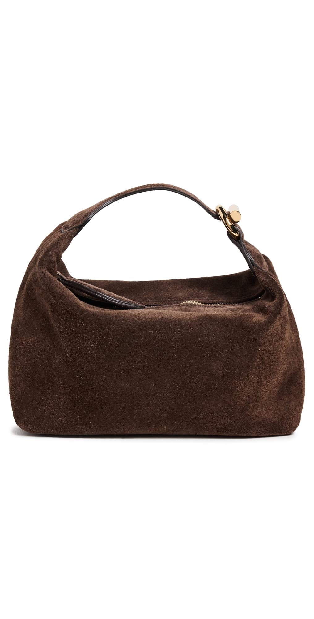 Liffner Pillow Pouch Micro Bag Dark Brown · One Size