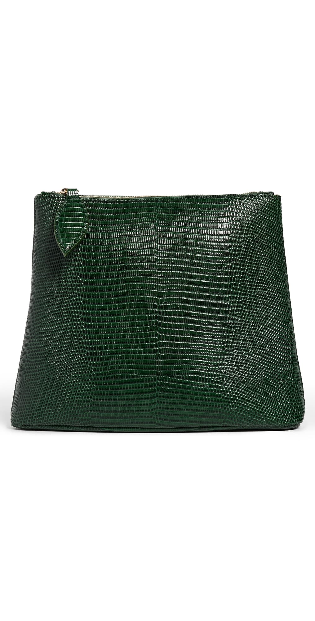 Liffner Zip Clutch Emerald