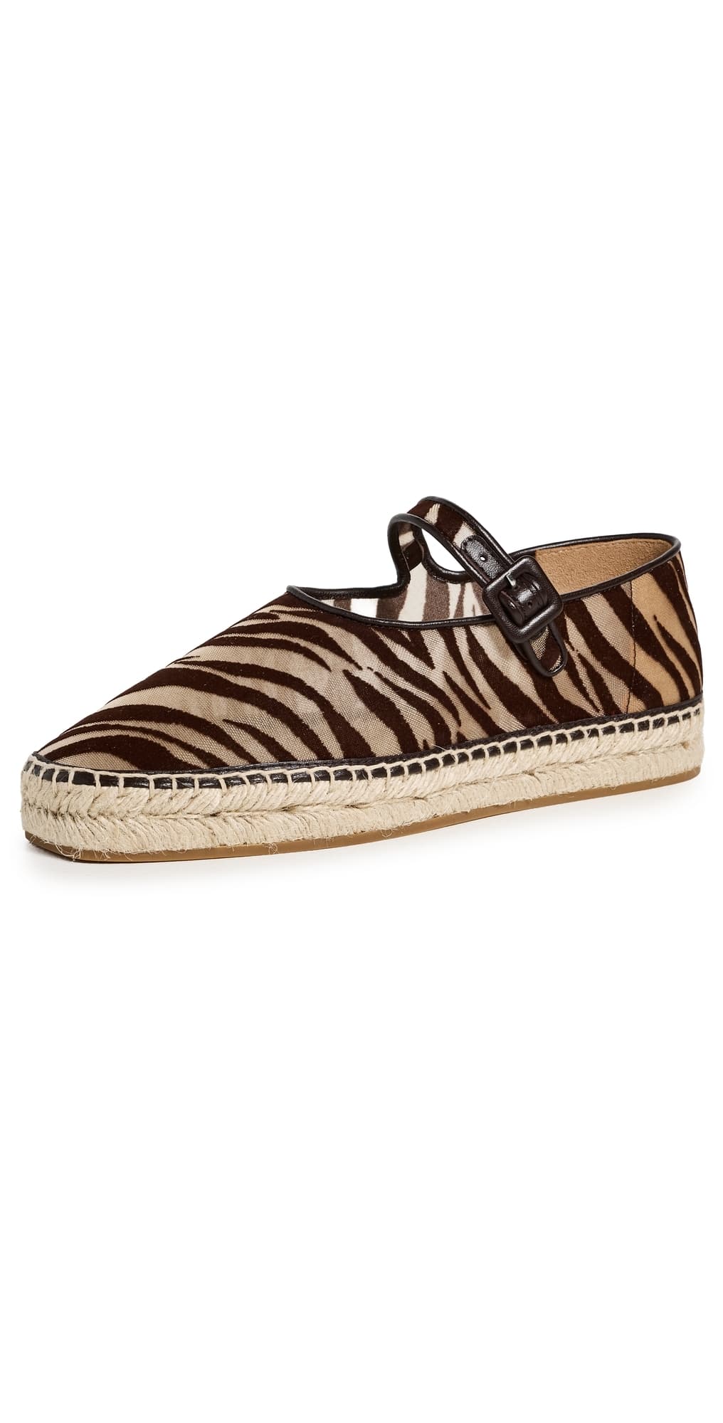 Loeffler Randall Clover Espadrilles Zebra