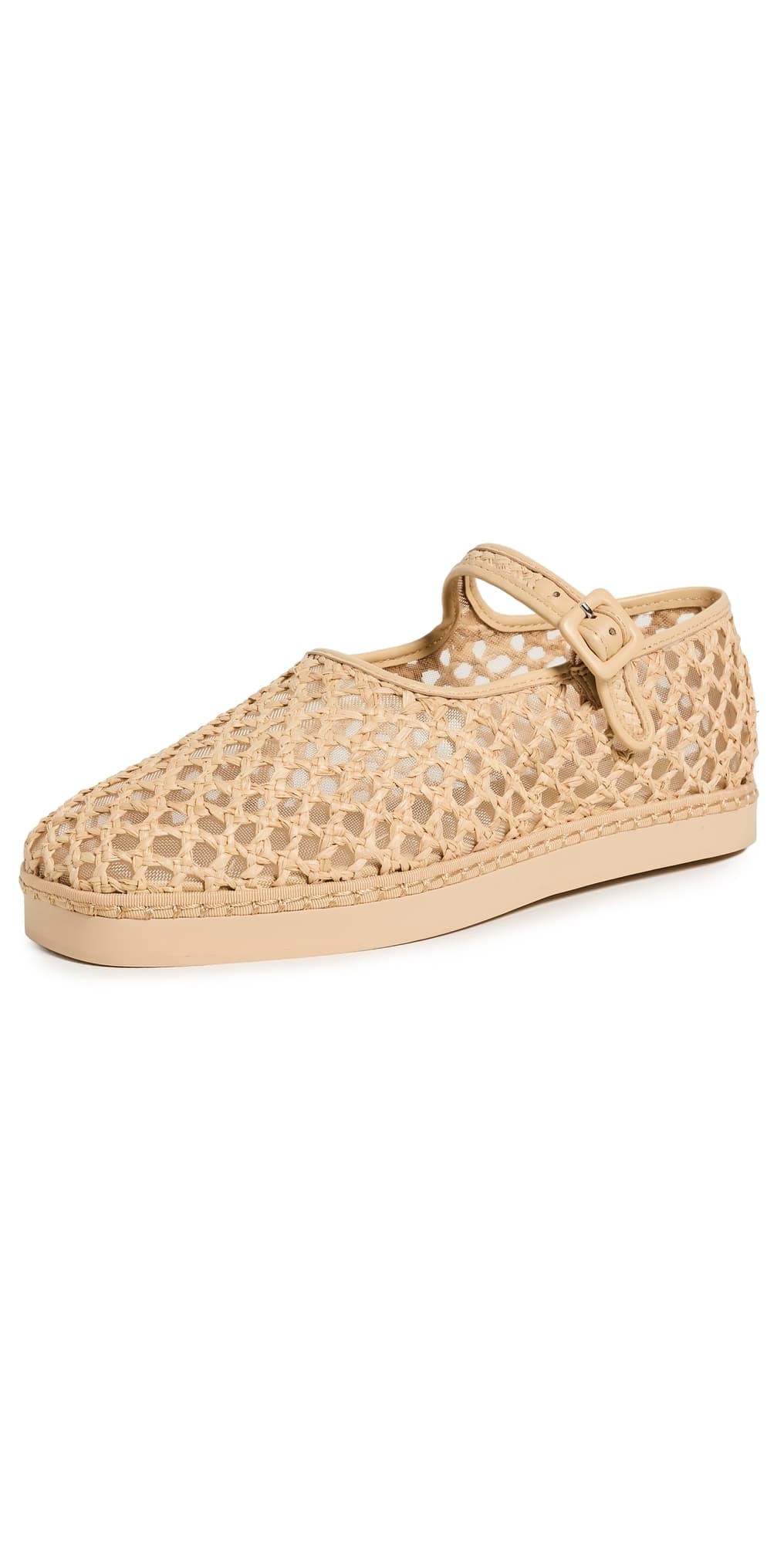 Loeffler Randall Rita Mary Jane Flats Natural