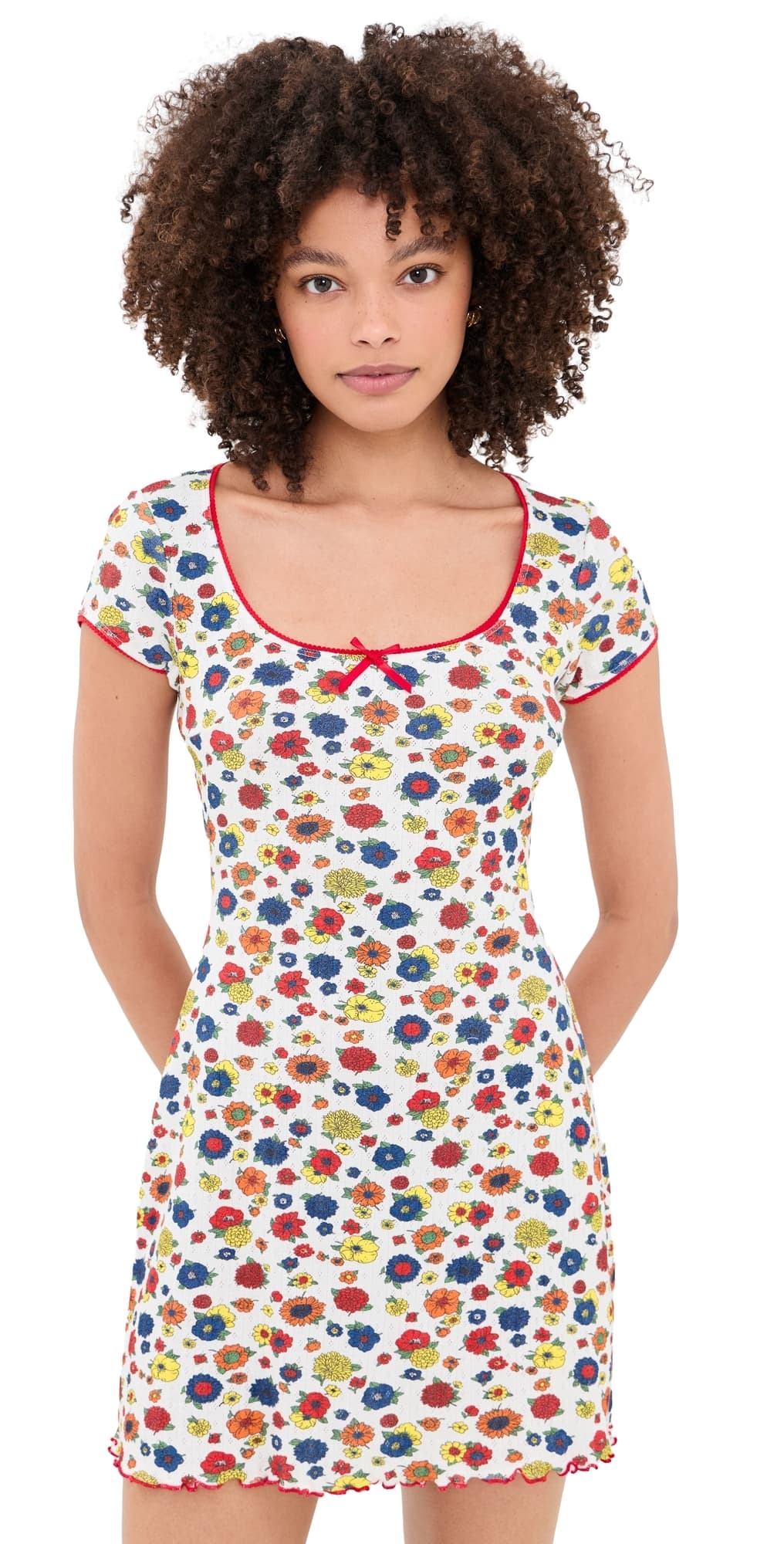 Lisa Says Gah Della Dress Primary Floral