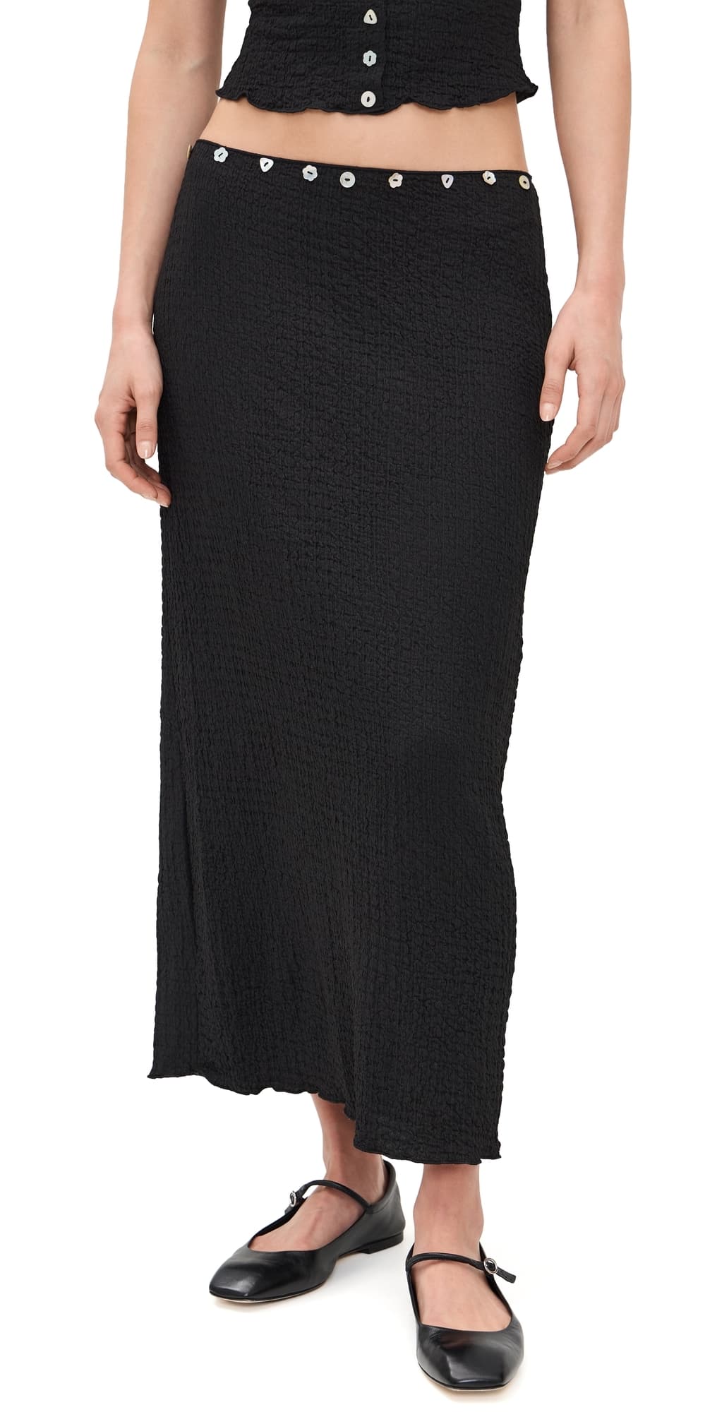 Lisa Says Gah Sammy Skirt Caviar