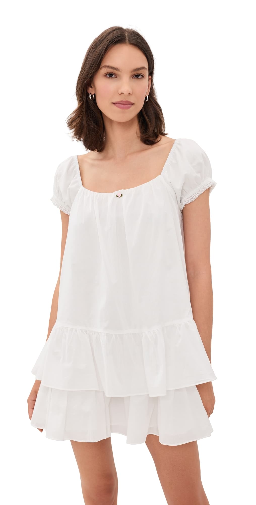 Lisa Says Gah Sabrina Dress White