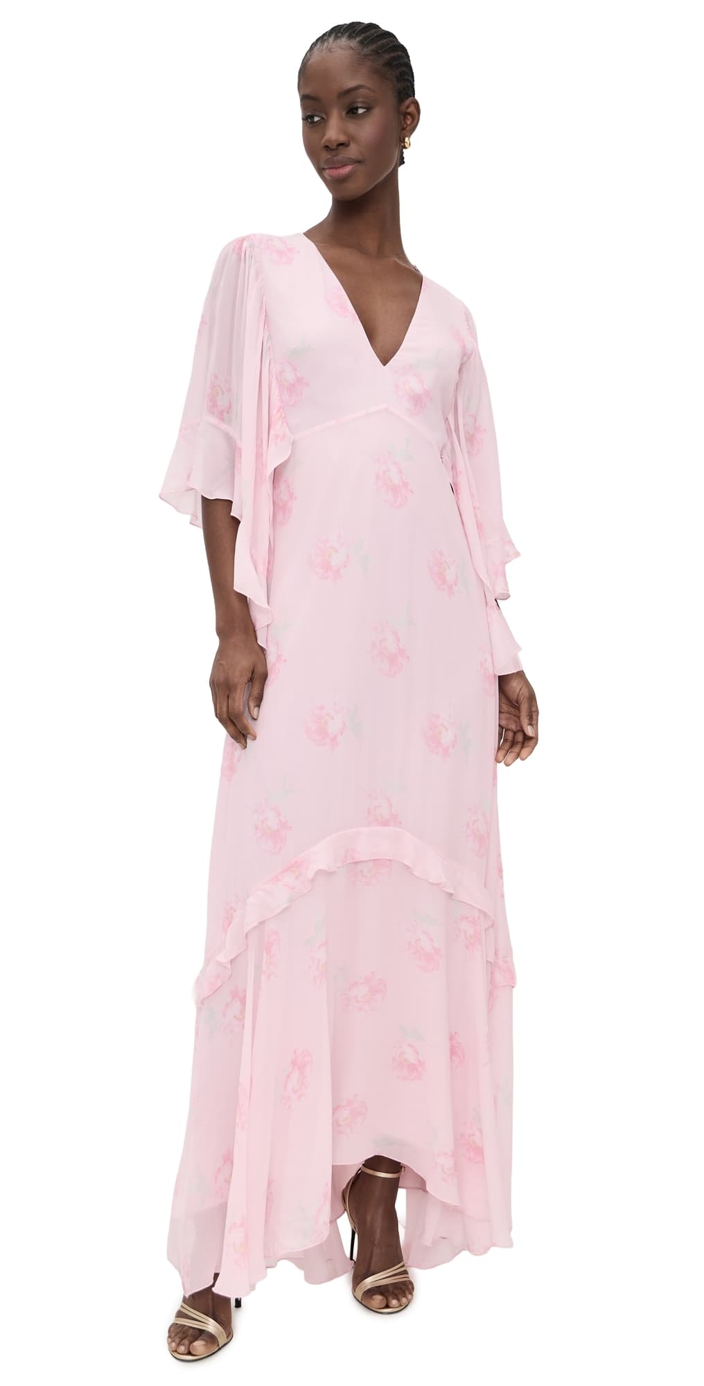 LoveShackFancy Brinley Dress Cimarron Rose
