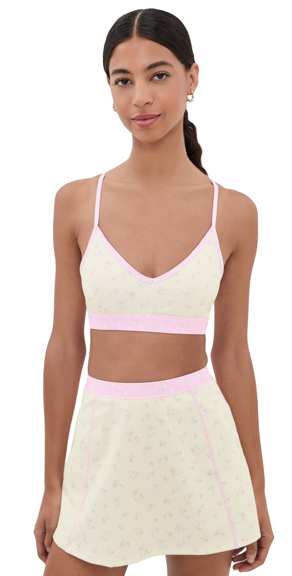 LoveShackFancy Jolanda Bra Lemon Haze