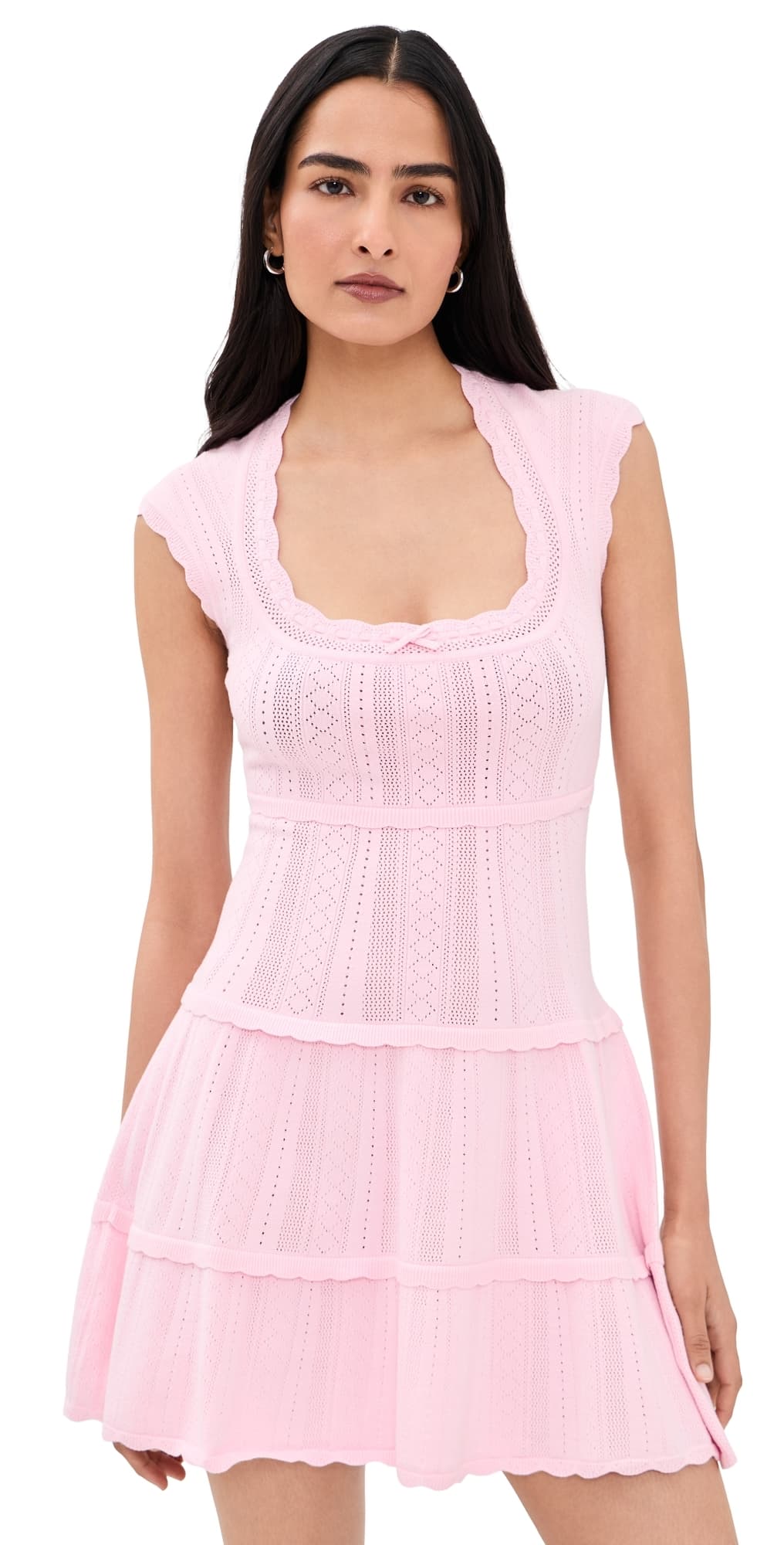 LoveShackFancy Laighton Dress Candy Floss Pink