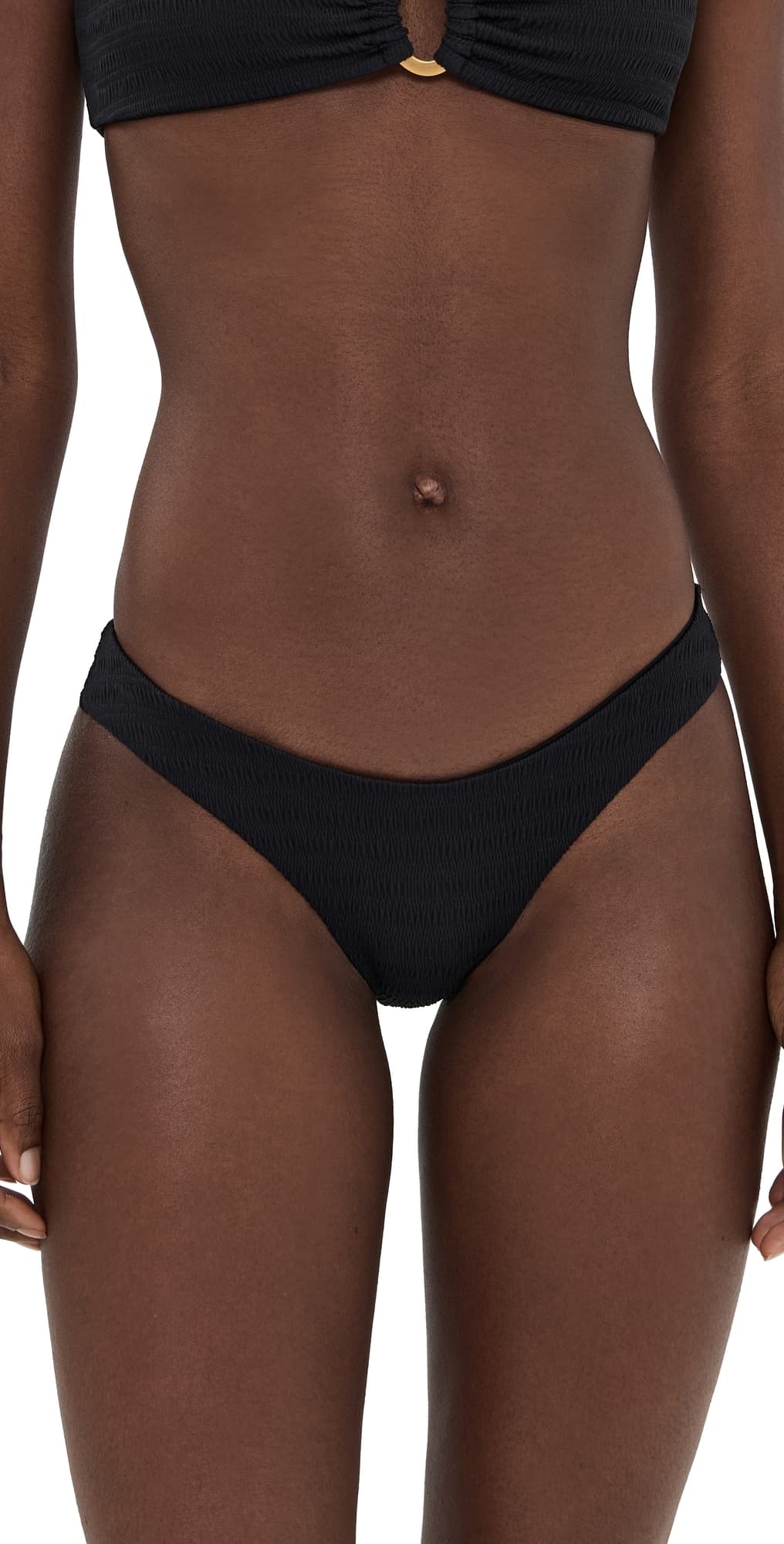 LSPACE Classic Rocky Bikini Bottoms Black