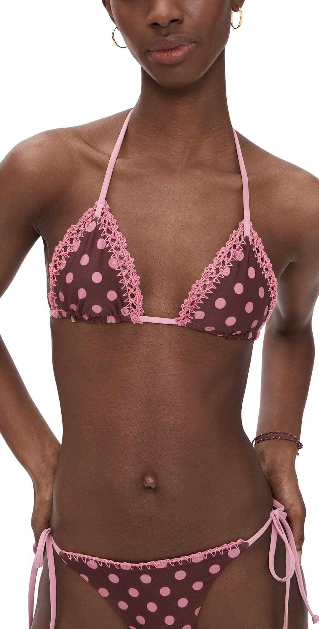 LSPACE Samba Bikini Top Alotta Polka Dot