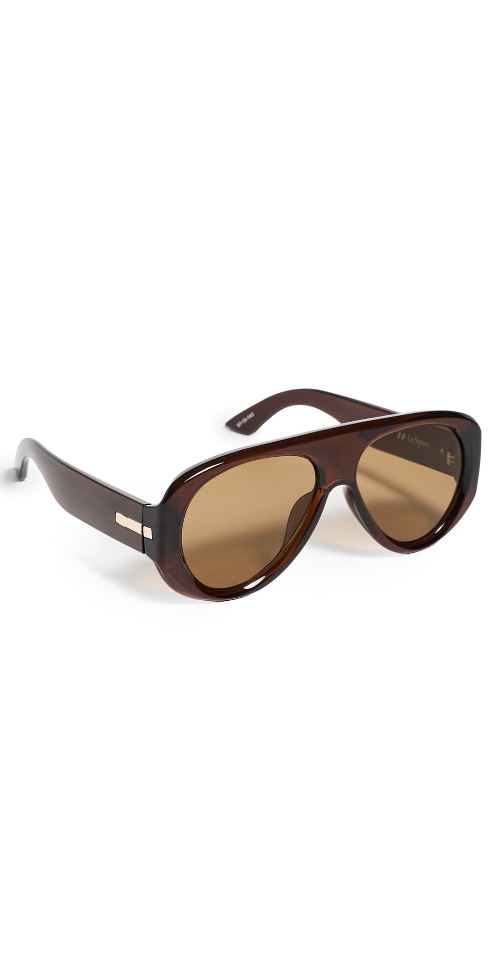 Le Specs Dream Boat Sunglasses Cocoa