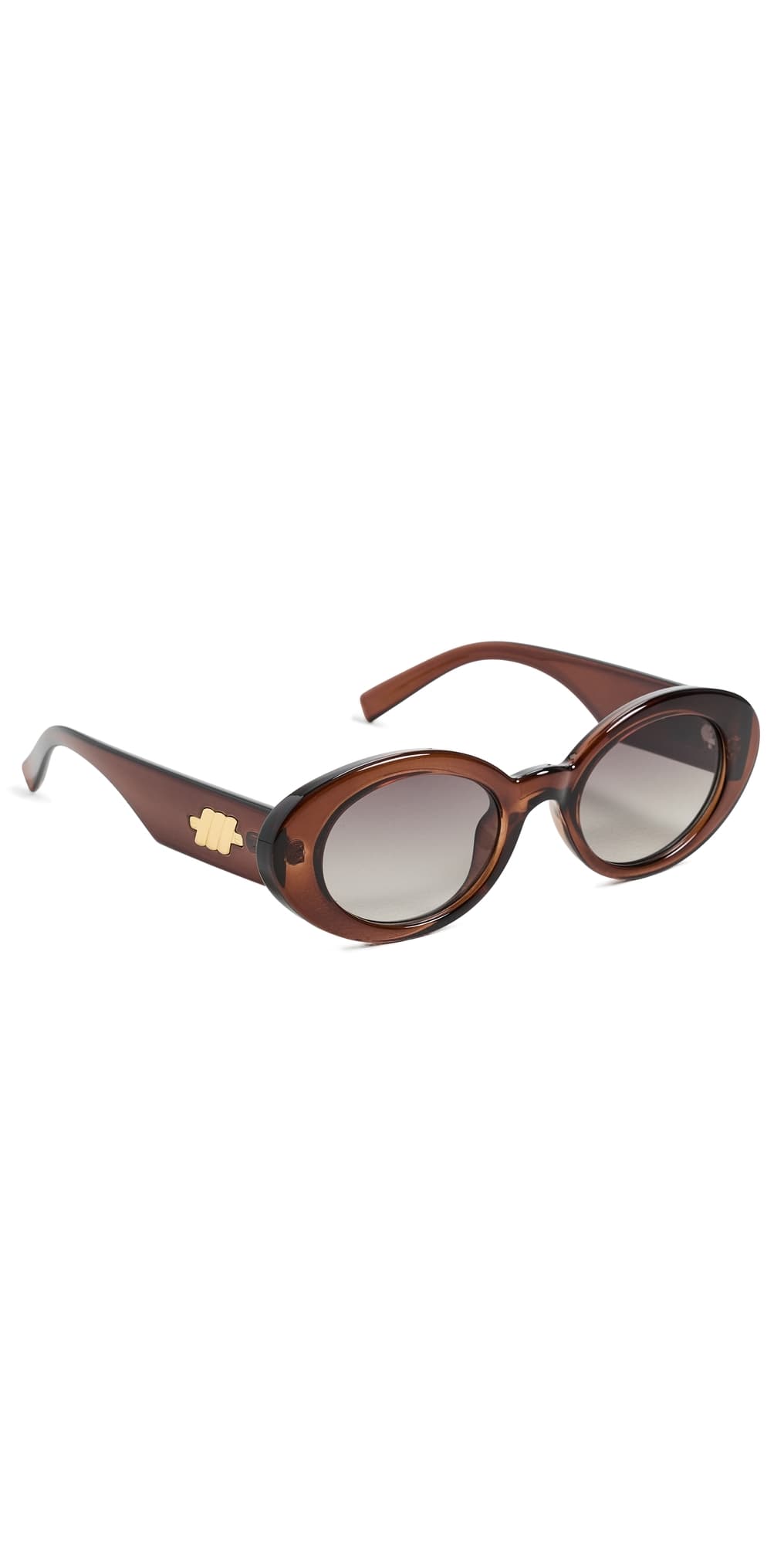 Le Specs Nouveau Vie Sunglasses Chocolate Brown · One Size