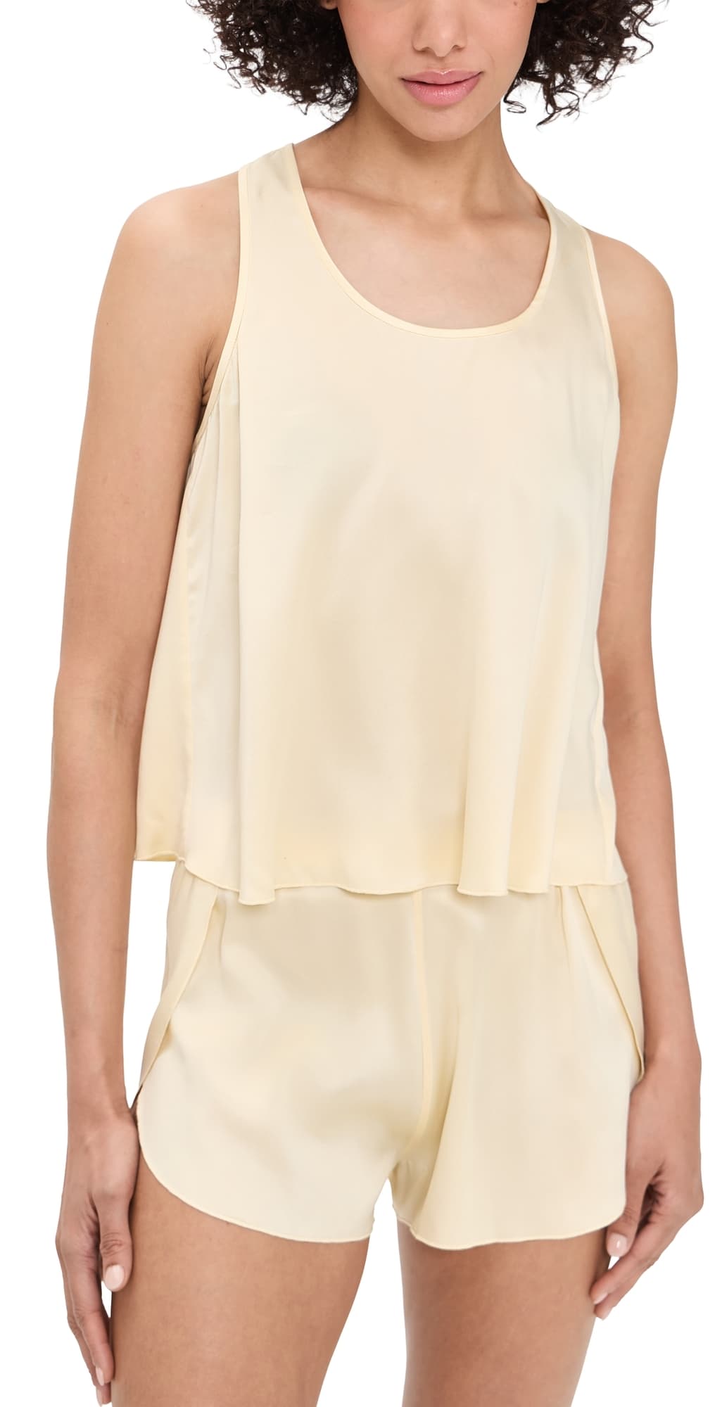 Lunya Washable Silk Tulip Back Set French Butter