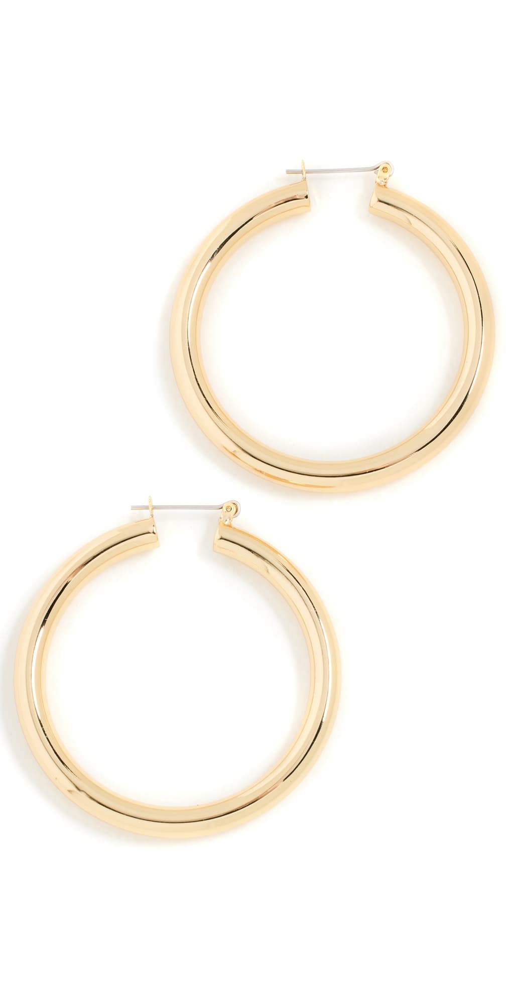Luv Aj Amalfi Tube Earrings Gold