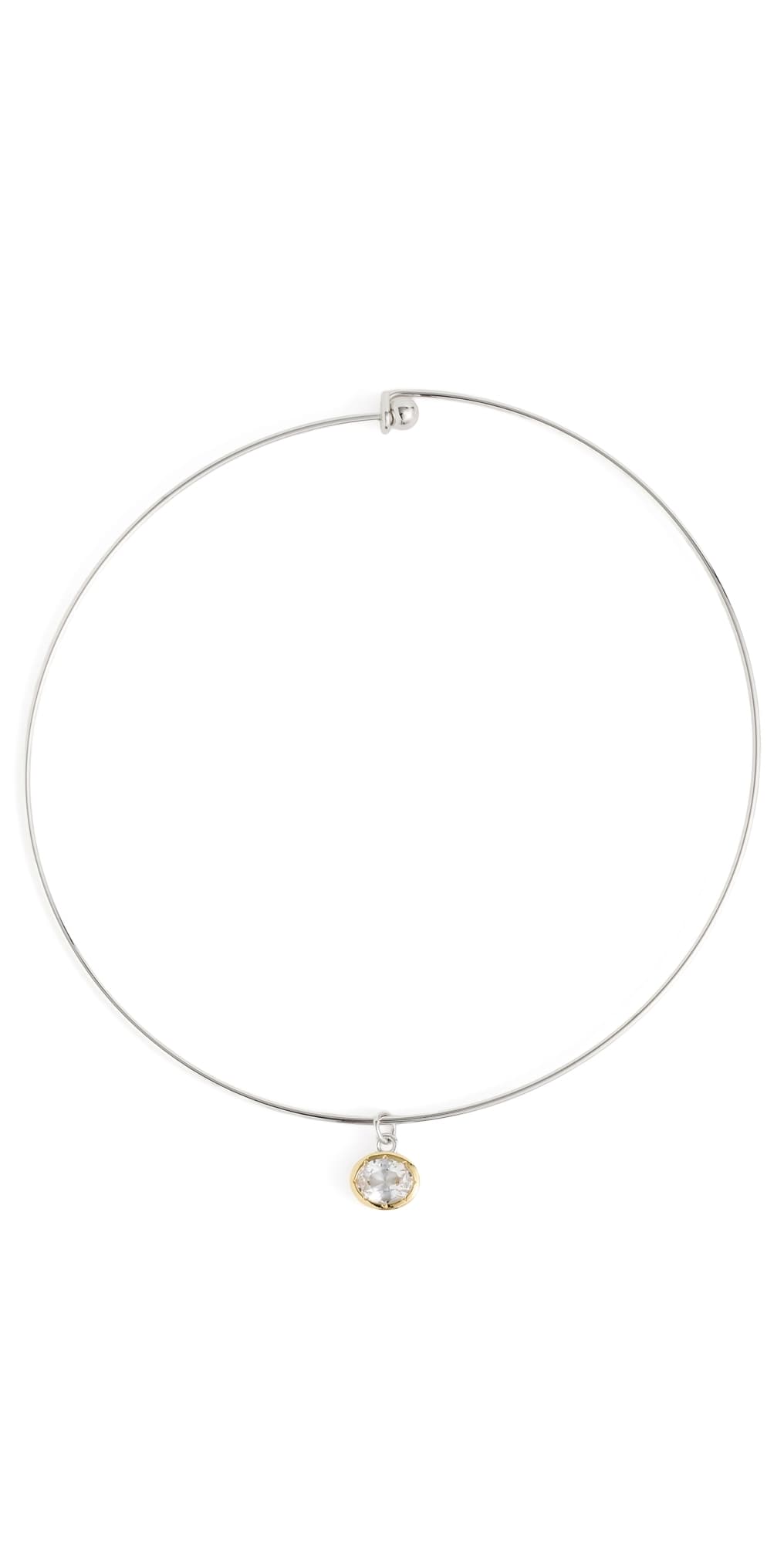 Luv Aj The Marais Pendant Silver Wire Necklace Silver · One Size