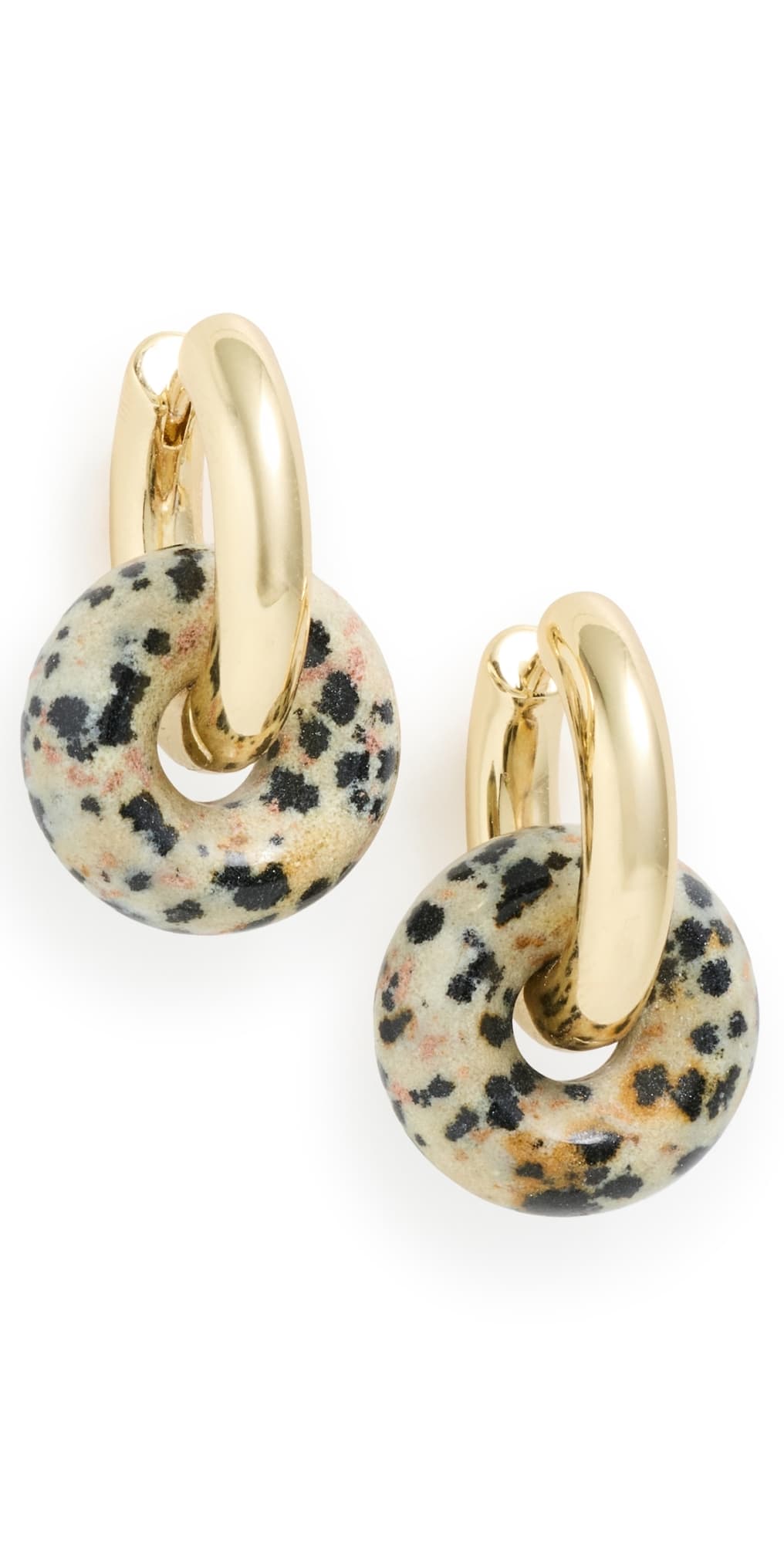Luv Aj The Palma Washer Hoop Earrings Gold