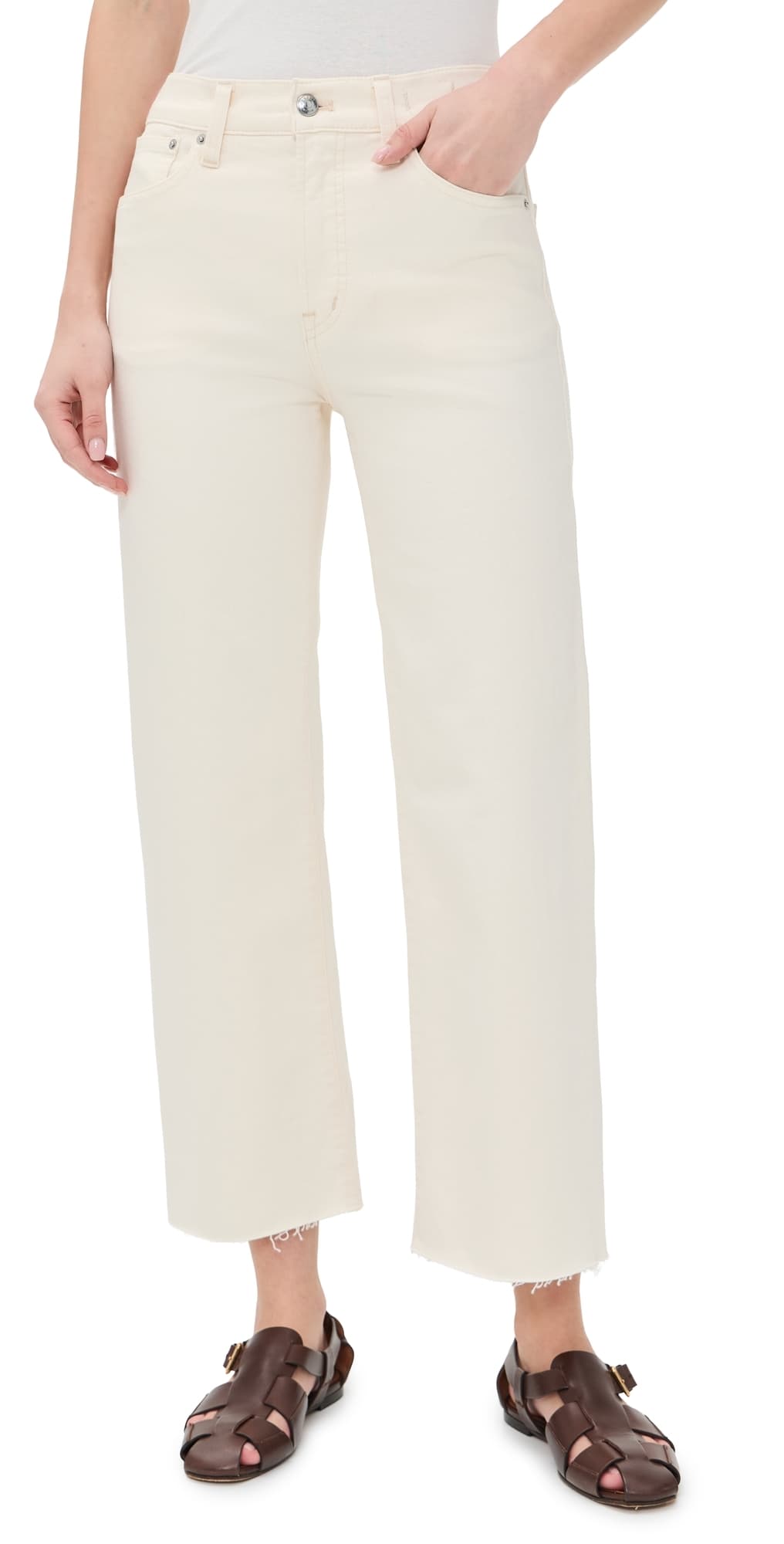 Madewell The Perfect Vintage Crop Jeans Vintage Canvas