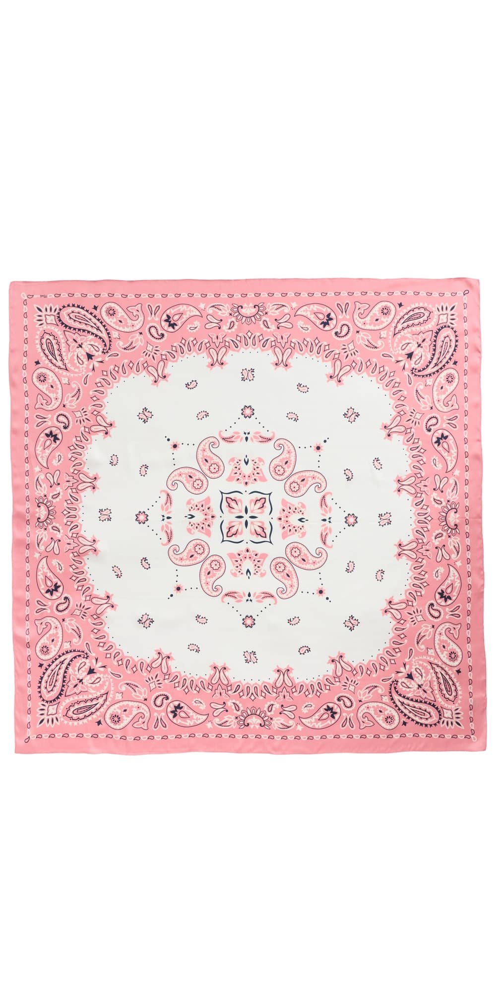 Madewell x Shopbop Oversized Silk Bandana Coral Bloom · One Size