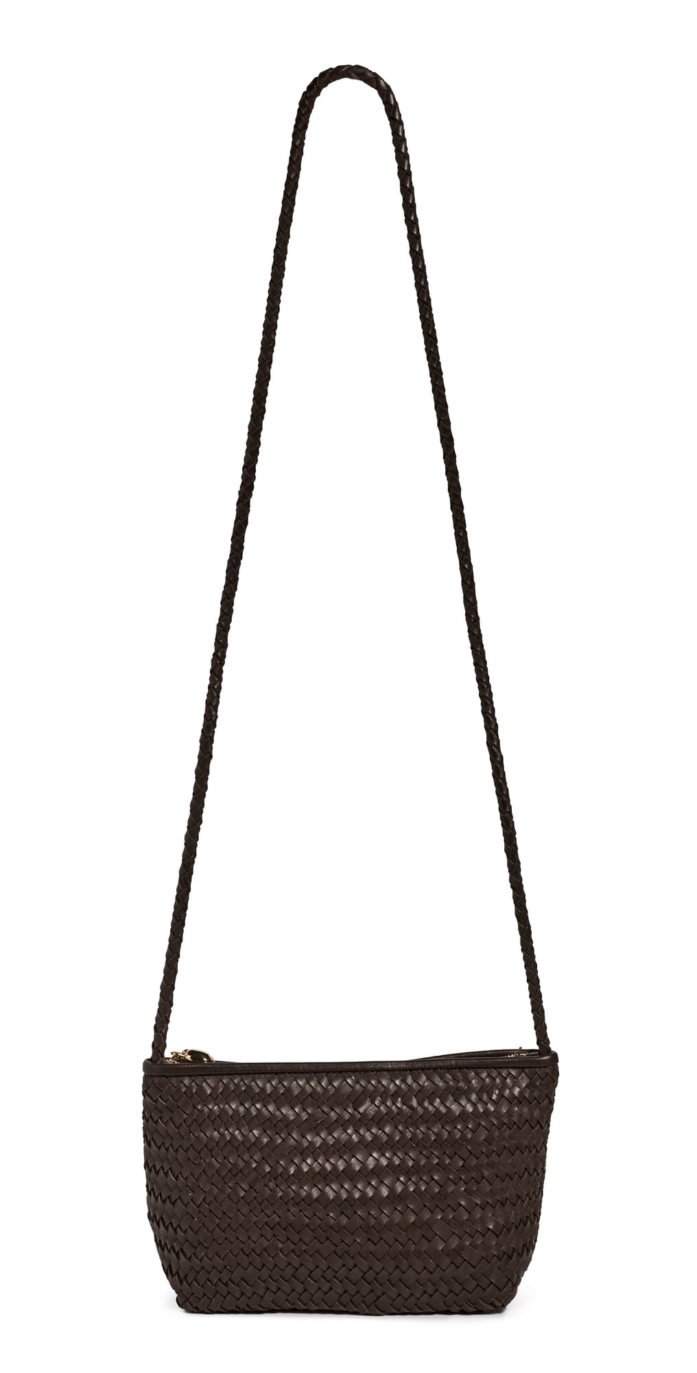 Madewell The Woven Crossbody Bag Coffee Bean