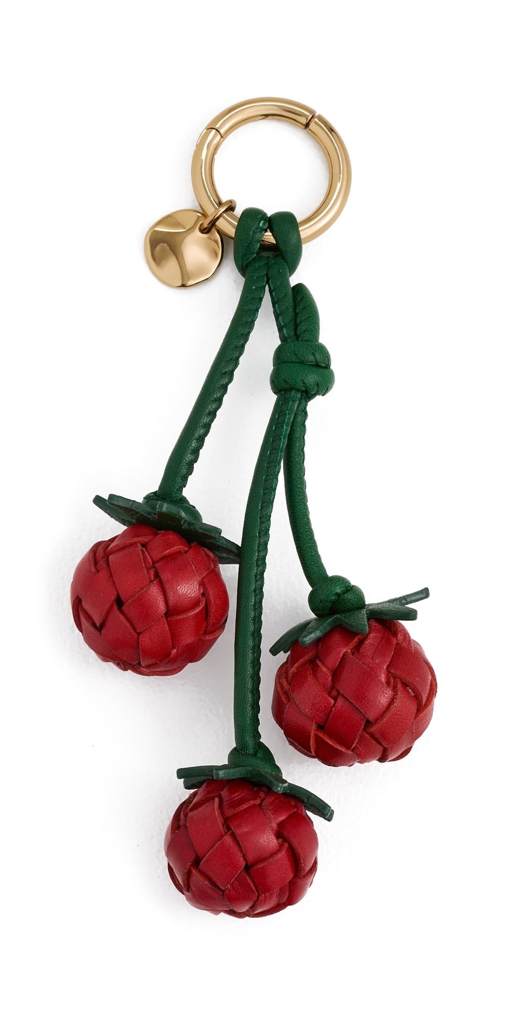 Madewell Woven Tomato Bag Charm Scarlet Multi · One Size