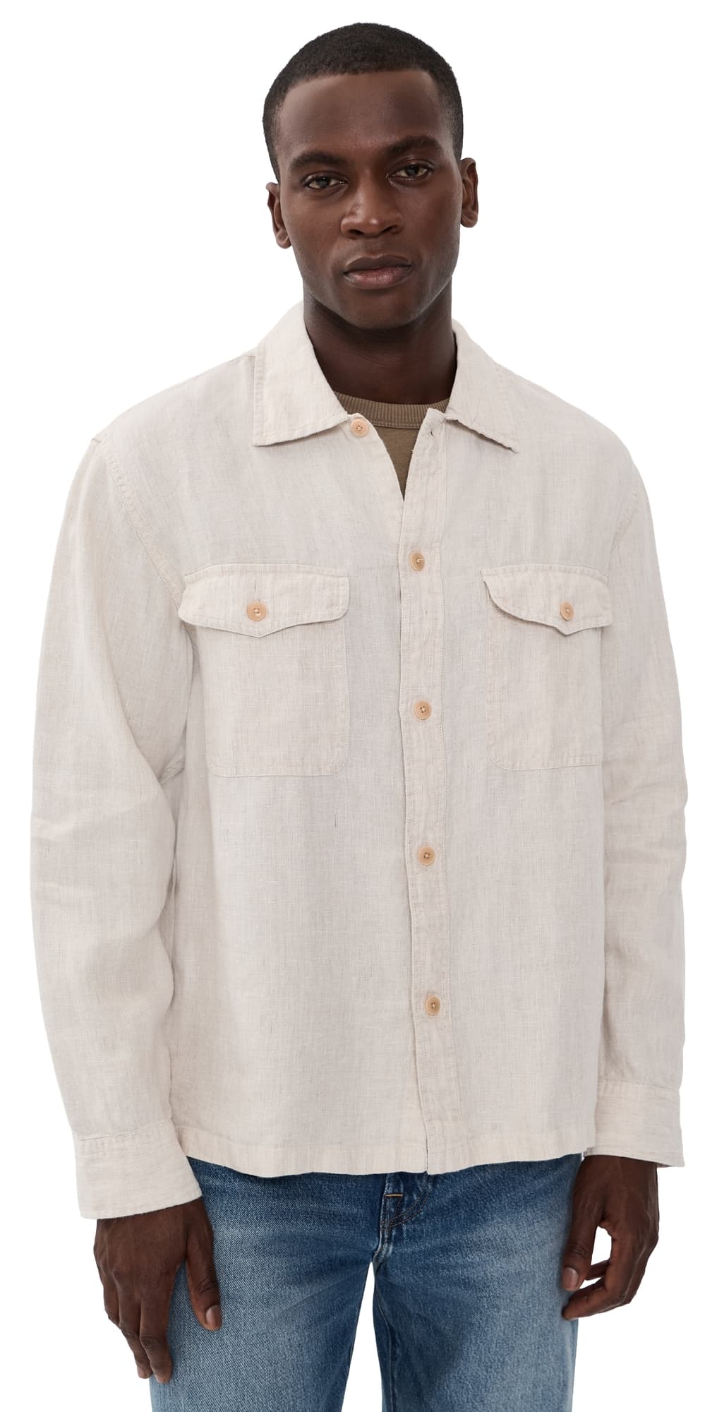Madewell Linen Shirt Bleached