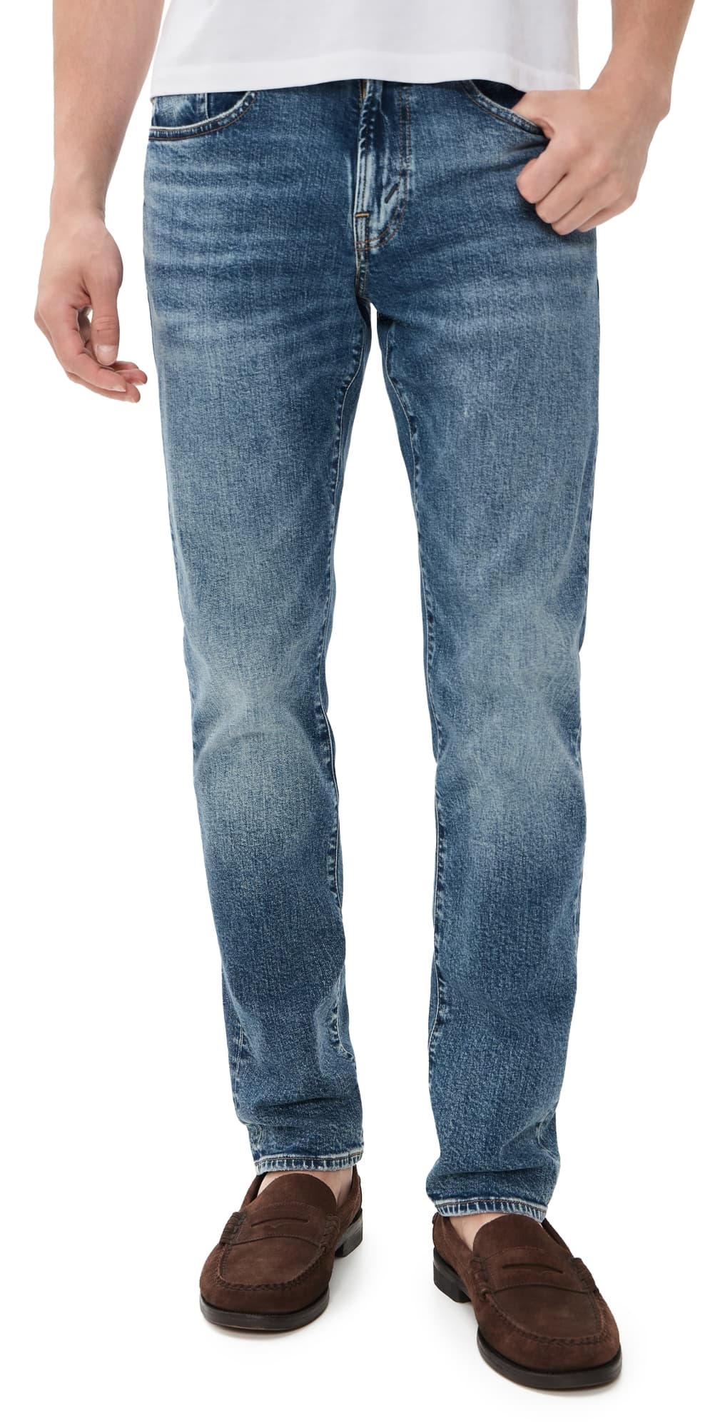 Madewell Athletic Slim Gallagher Jeans Gallagher Wash