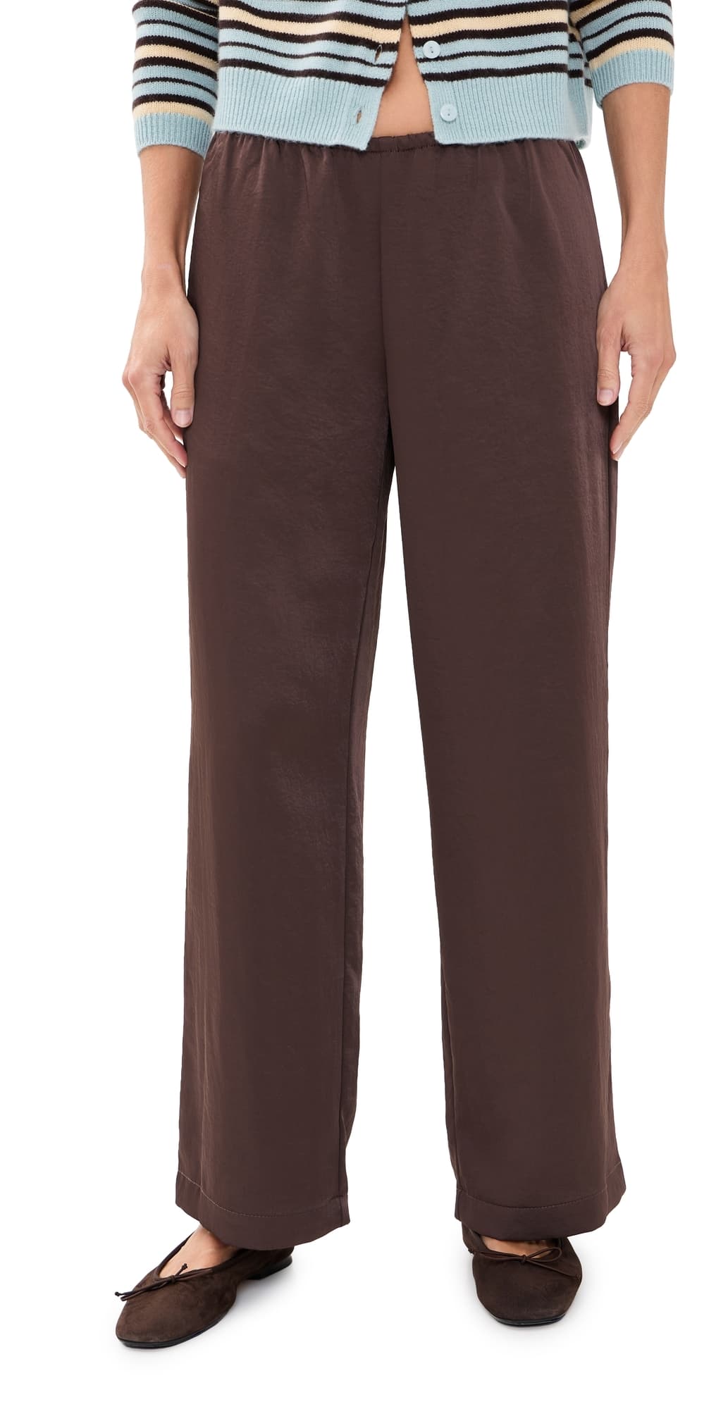 Madewell The Devon Petite Pants Dark Chicory