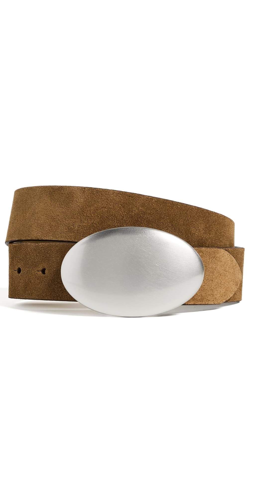 Madewell Oval Plaque Buckle Belt Forage