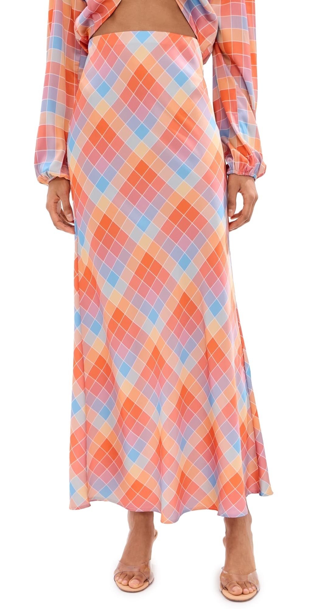 Madelynne Ivy Skirt Multi Plaid