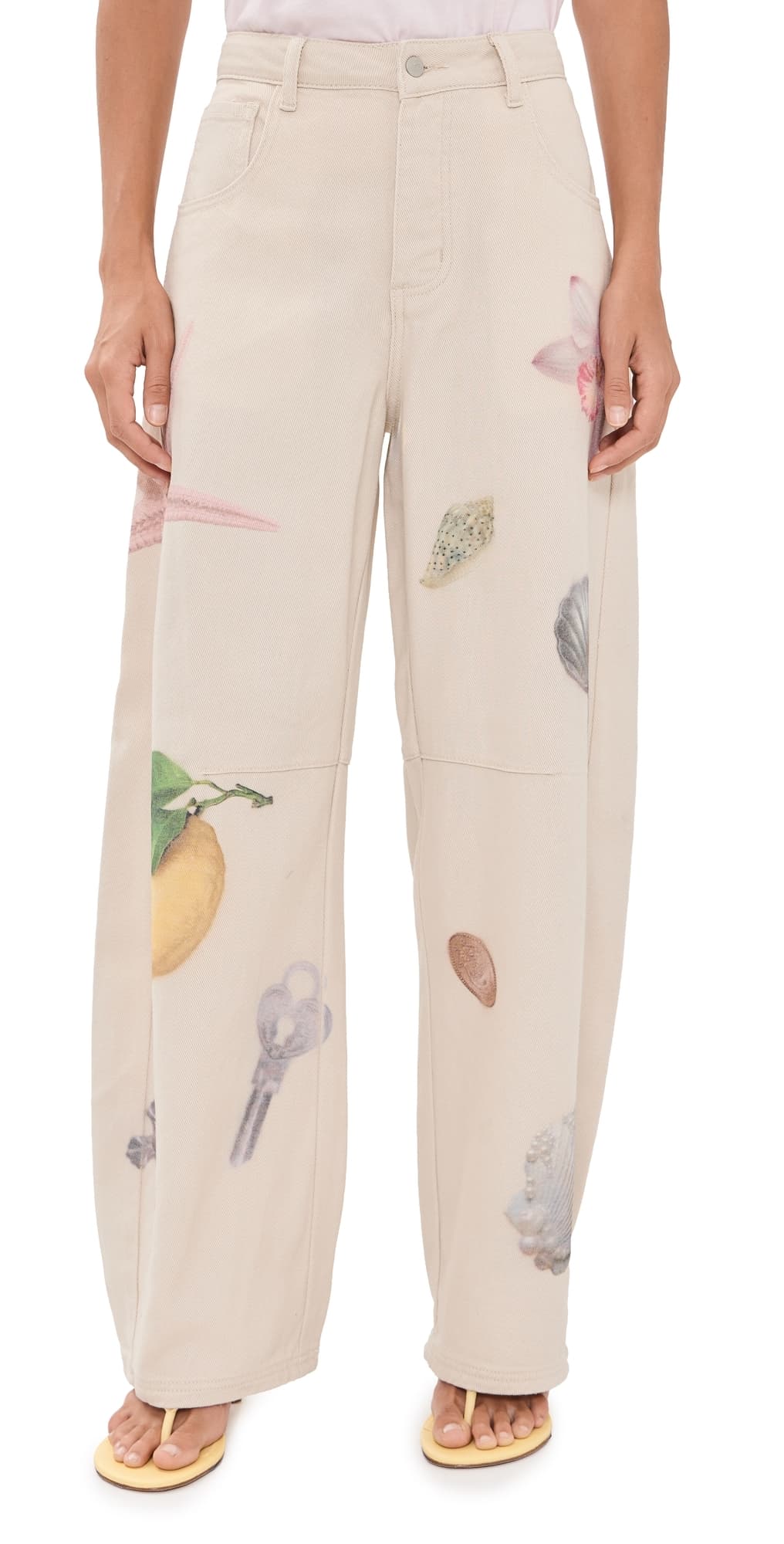 Muse Assembly Bay Jeans Ecru