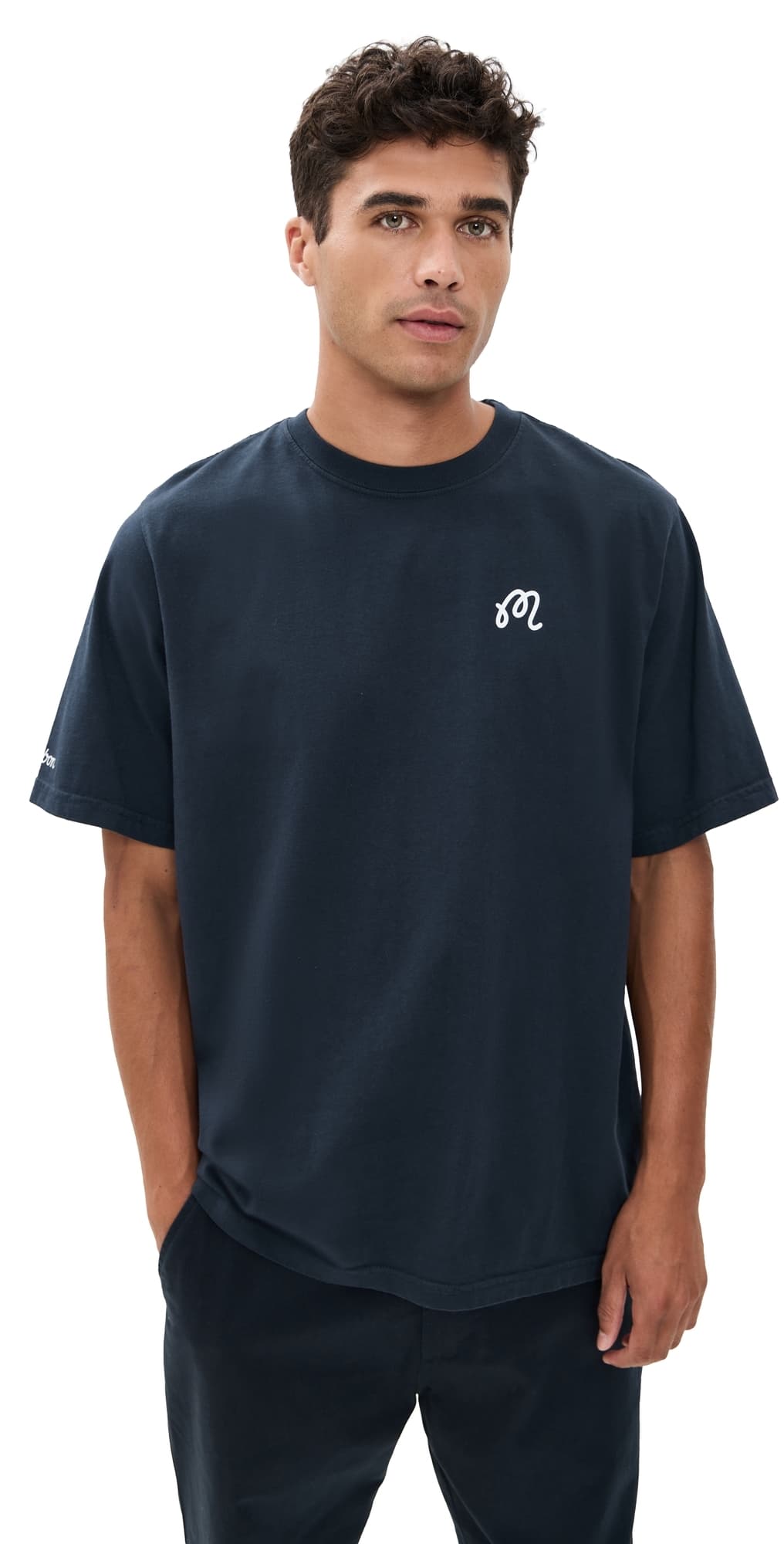 Malbon Bermuda Tee Navy