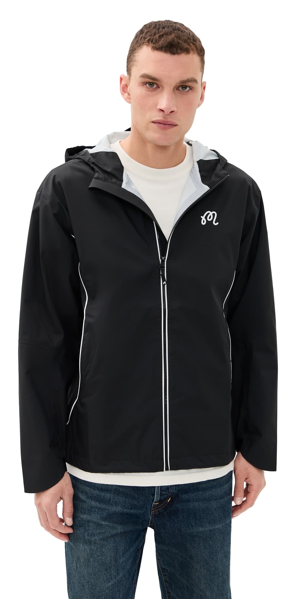 Malbon Cloud Burst Jacket Black